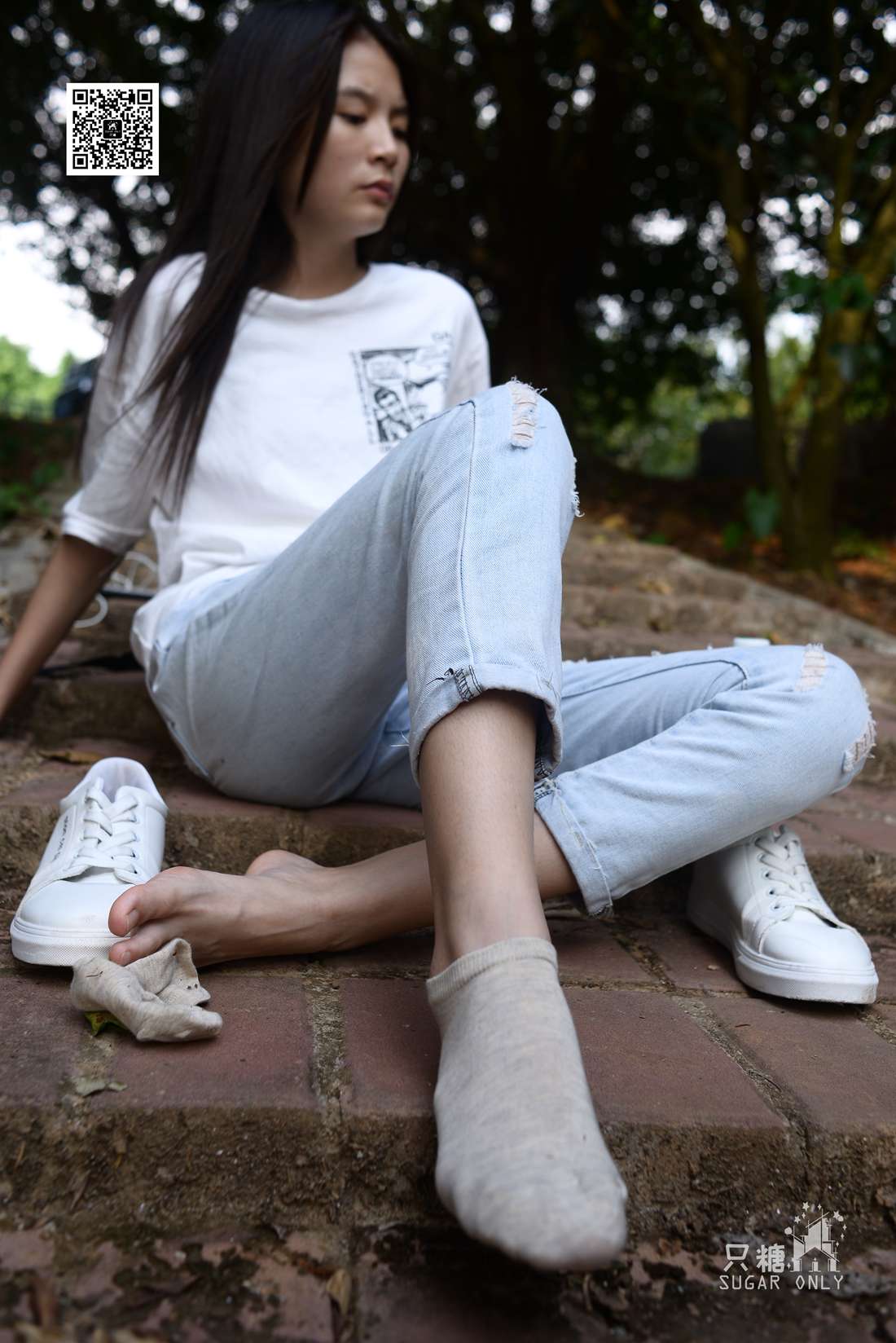 图片[148]-[只糖棉袜] NO.052 嘉琪 林间小白鞋 在线浏览 – 速更版-美库