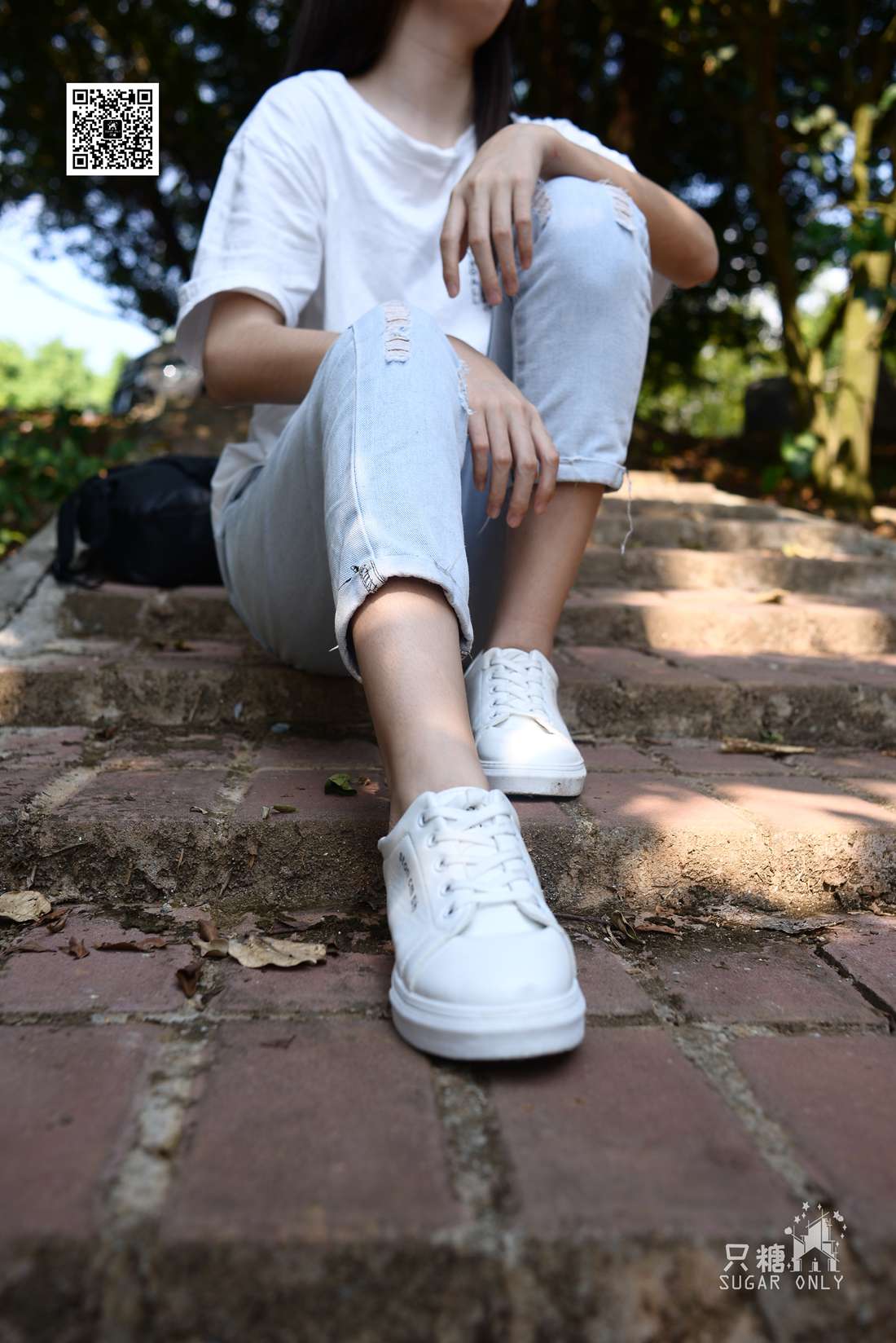 图片[187]-[只糖棉袜] NO.052 嘉琪 林间小白鞋 在线浏览 – 速更版-美库