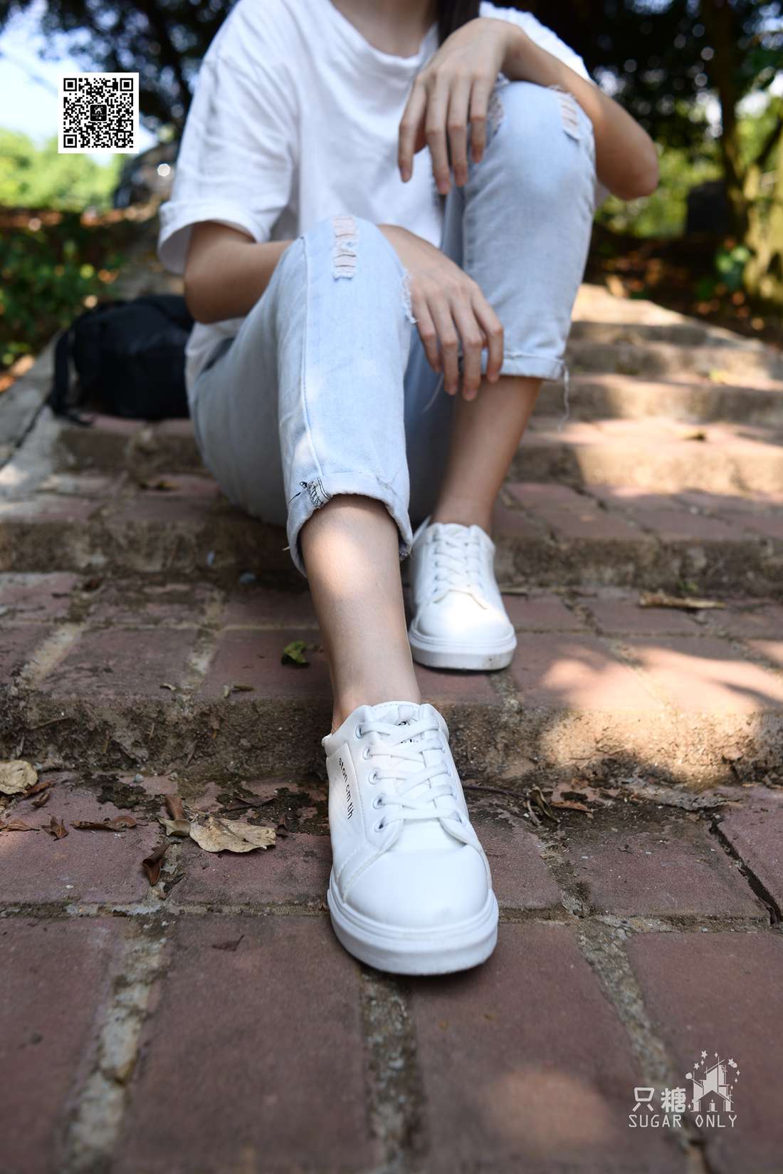 图片[199]-[只糖棉袜] NO.052 嘉琪 林间小白鞋 在线浏览 – 速更版-美库