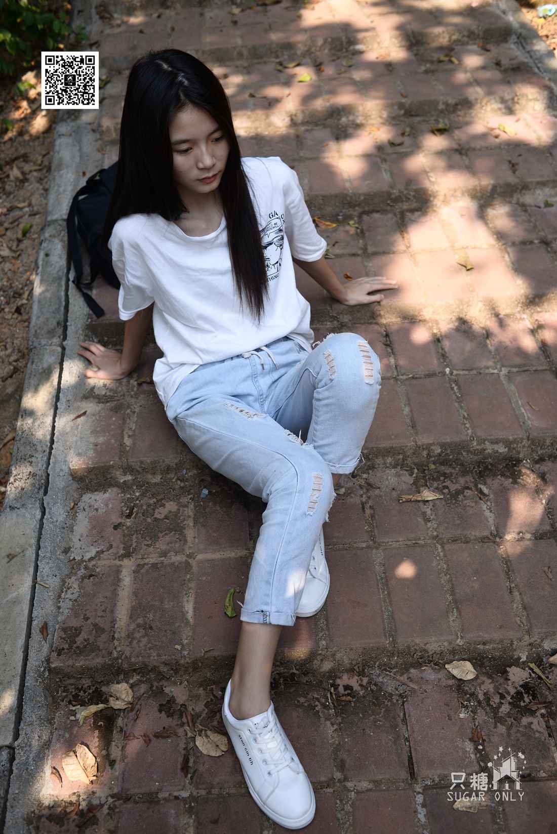 图片[113]-[只糖棉袜] NO.052 嘉琪 林间小白鞋 在线浏览 – 速更版-美库