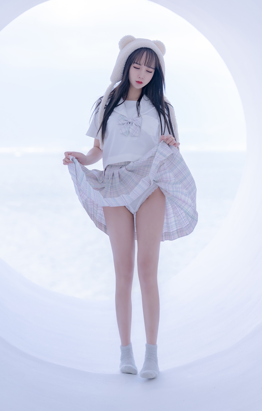 图片[14]-微博妹子@过期米线线喵 JK 在线浏览 – 速更版-美库