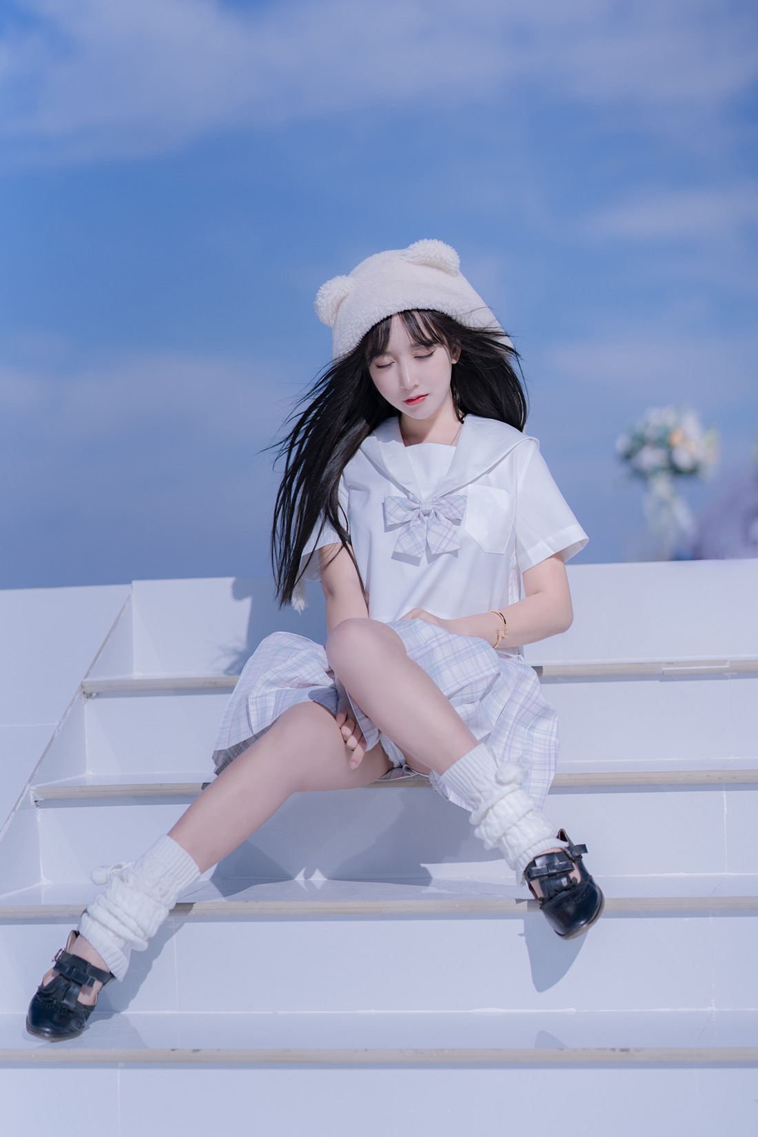 图片[22]-微博妹子@过期米线线喵 JK 在线浏览 – 速更版-美库