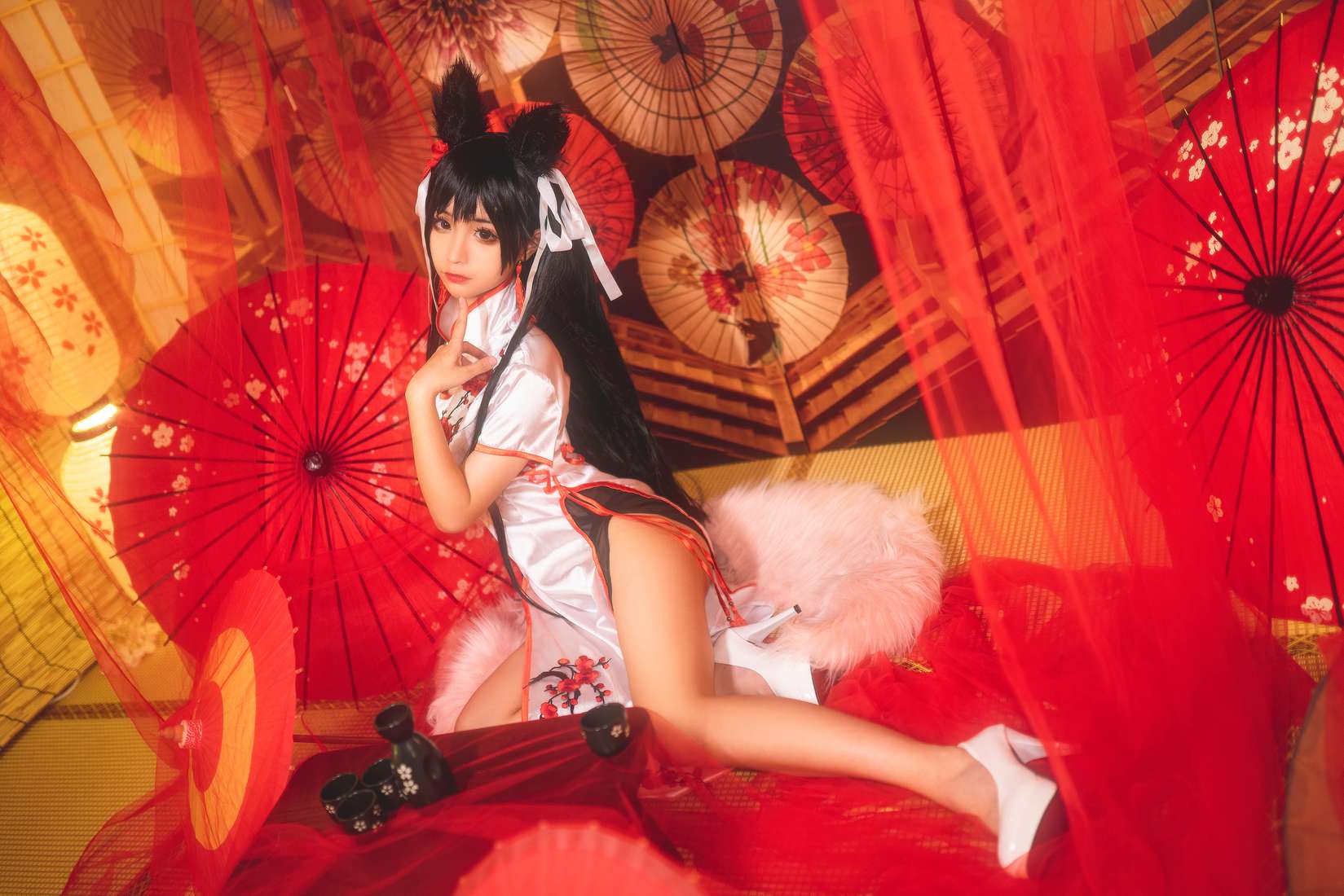 图片[6]-知名动漫博主@蠢沫沫 爱宕旗袍 在线浏览 – 速更版-美库