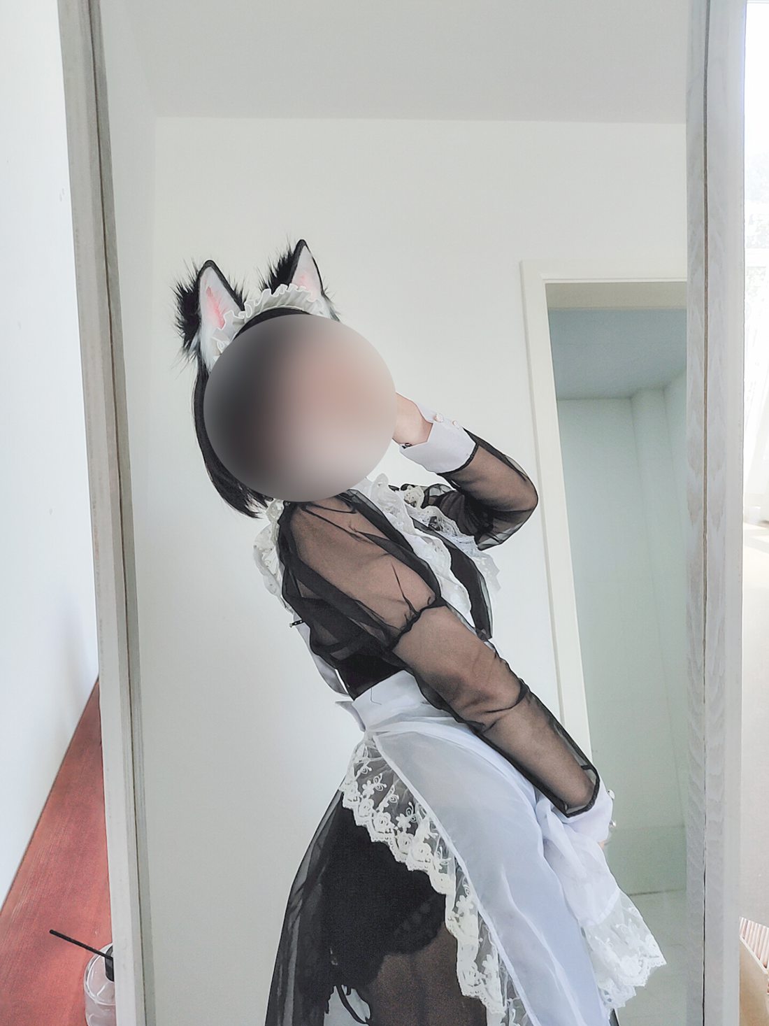 图片[4]-知名动漫博主@蠢沫沫 透明女仆自拍 在线浏览 – 速更版-美库