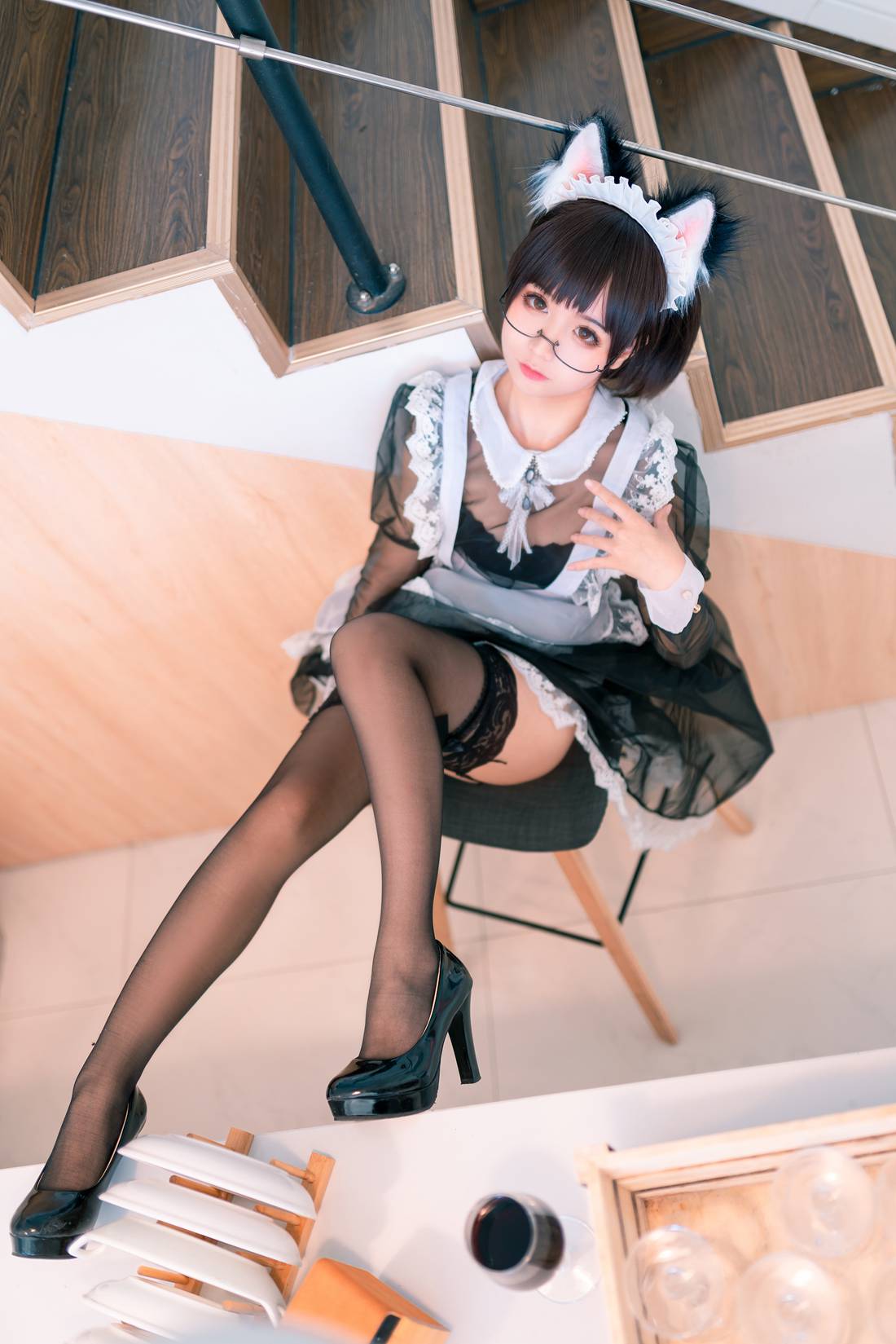 图片[13]-知名动漫博主@蠢沫沫 透明兽耳女仆 在线浏览 – 速更版-美库