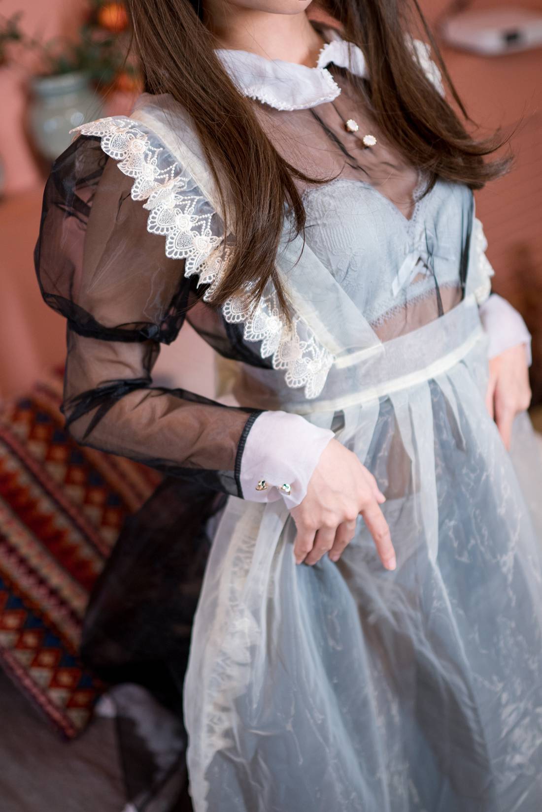 图片[10]-知名动漫博主@蠢沫沫 黑透明女仆 在线浏览 – 速更版-美库