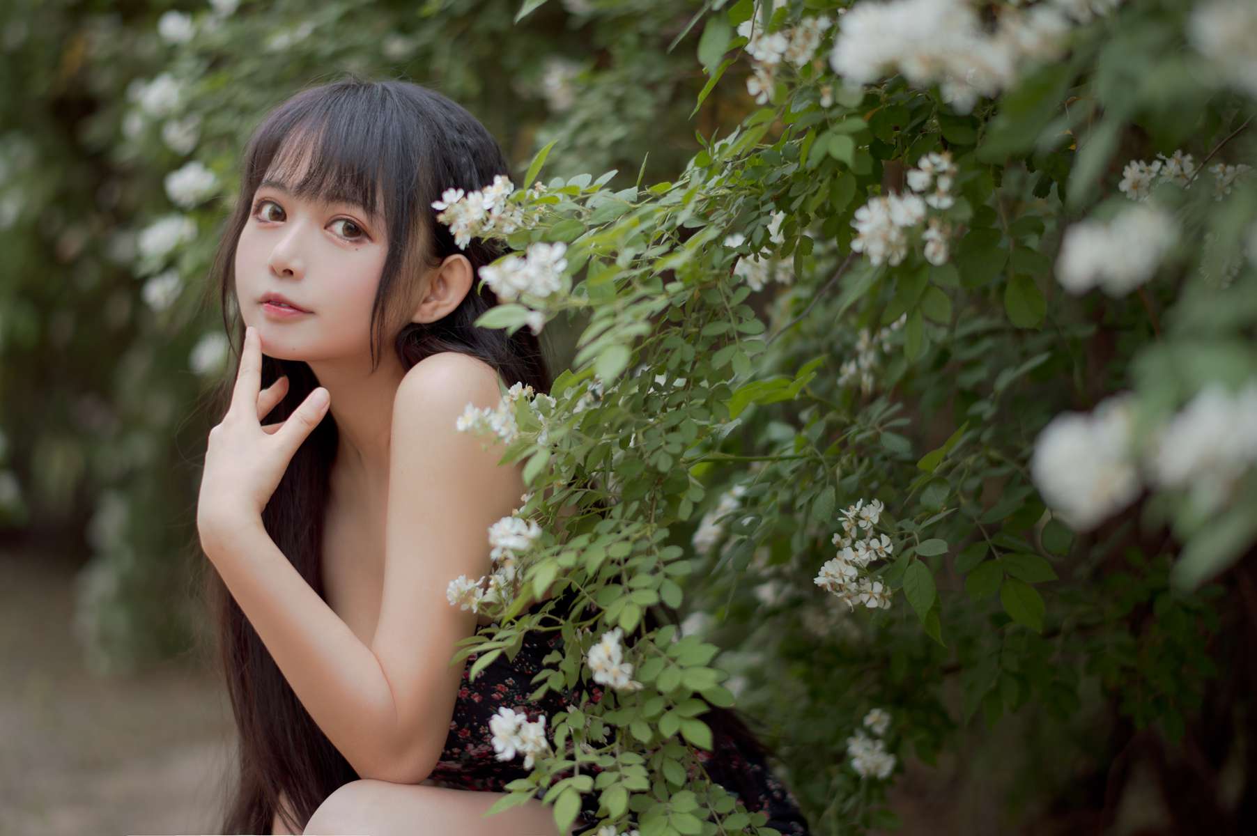 大眼萌妹@黑猫猫OvO – 蔷薇1 在线浏览-翎羽暗房