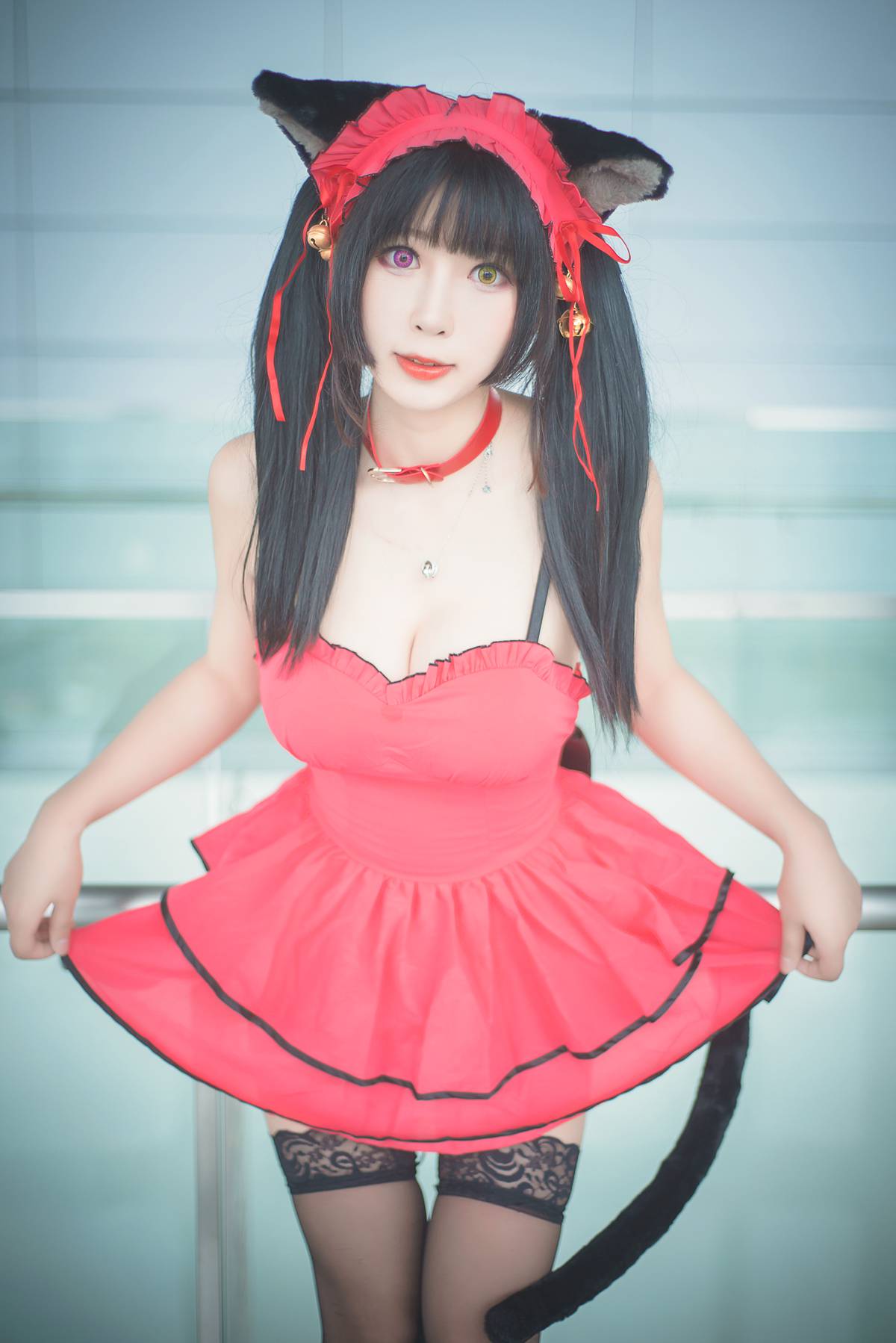 图片[22]-网红主播@w黑米粥w 猫 兽耳 黑丝 在线浏览 – 速更版-美库