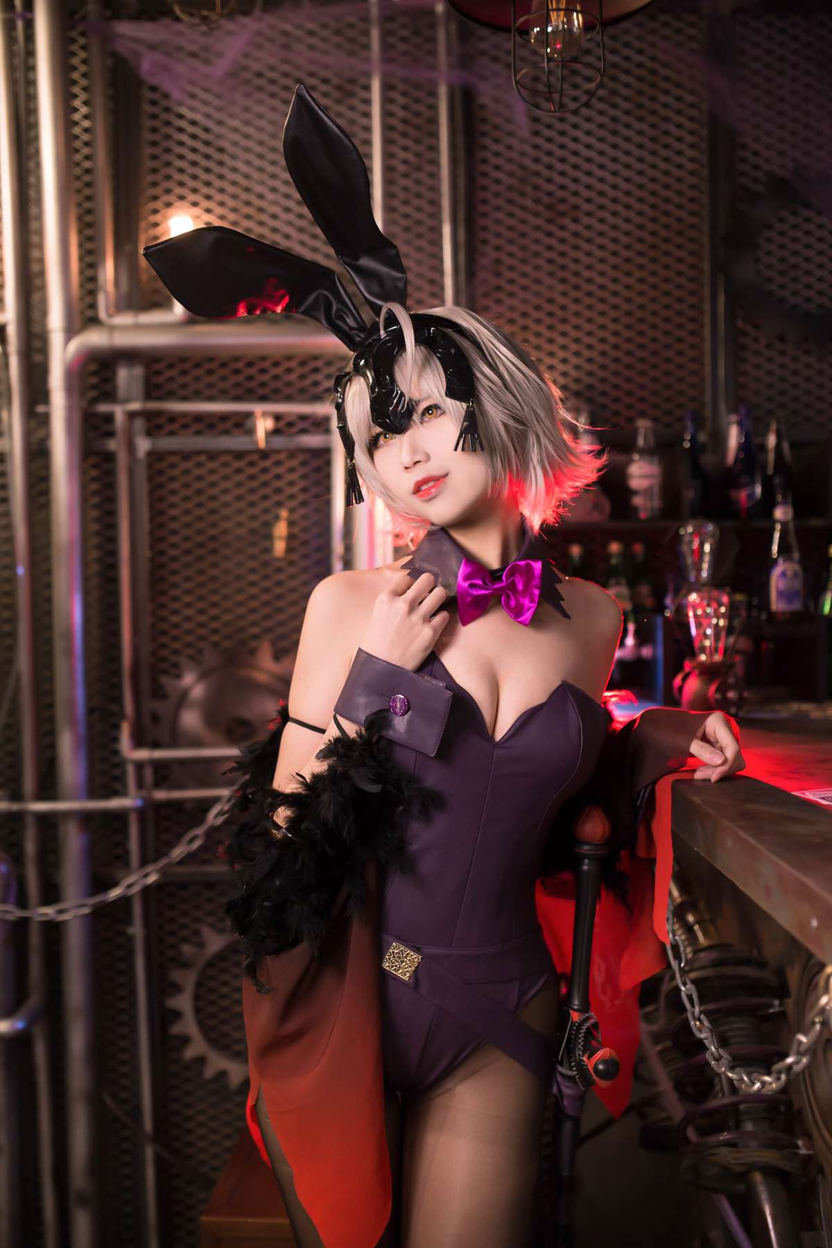 网红Coser@KaYa萱 黑贞 兔女郎 在线浏览 - 速更版-绅士图