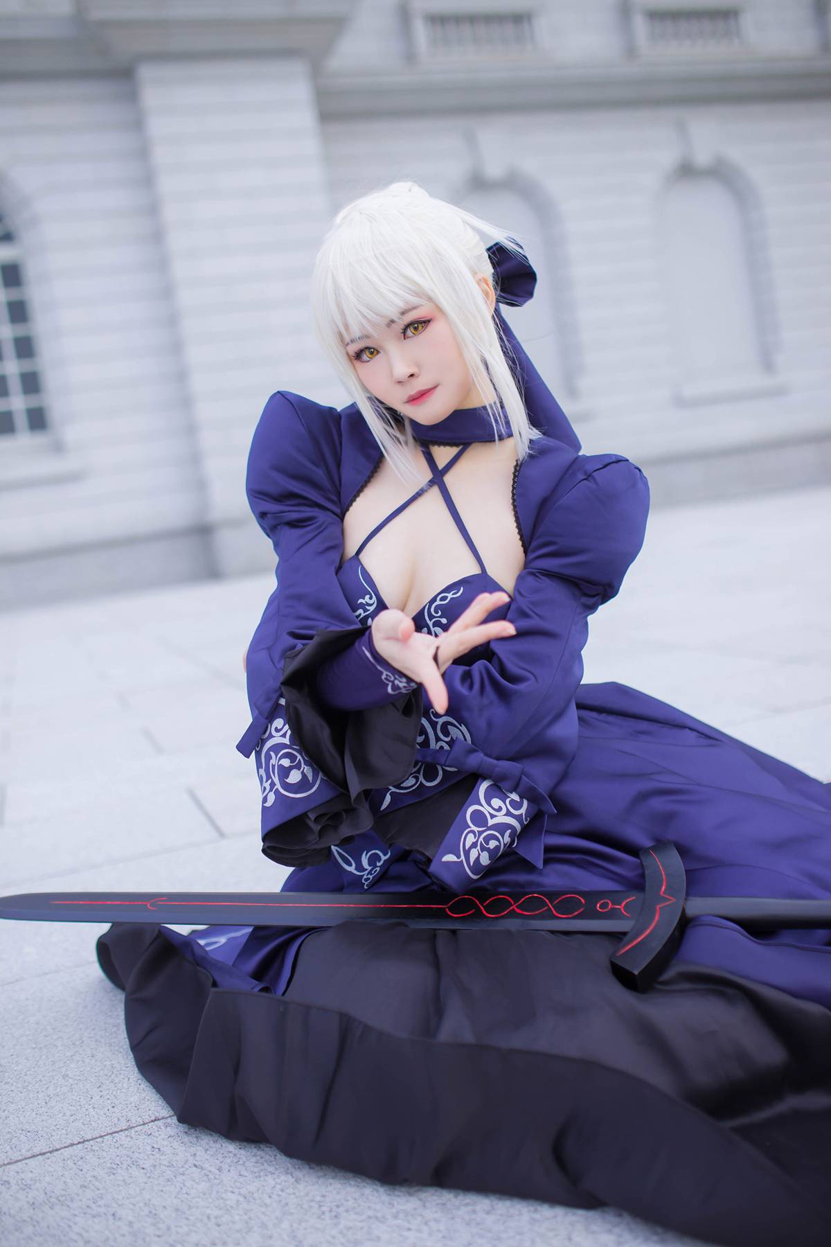 网红Coser@KaYa萱 黑贞 黑呆毛（KaYa&亚缇） 在线浏览 – 优选-优选资源网