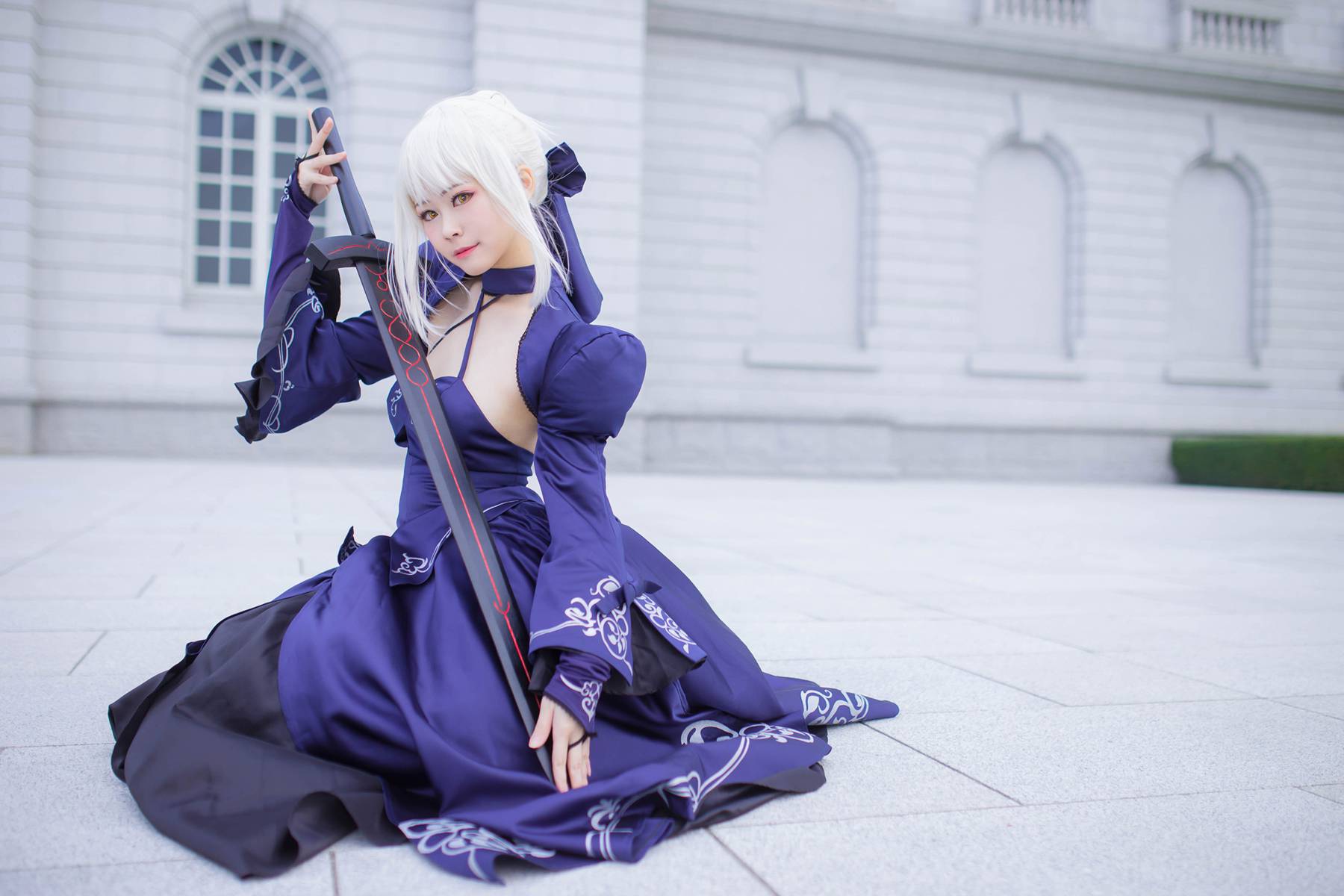 网红Coser@KaYa萱 黑贞 黑呆毛（KaYa&亚缇） 在线浏览 - 速更版-绅士图