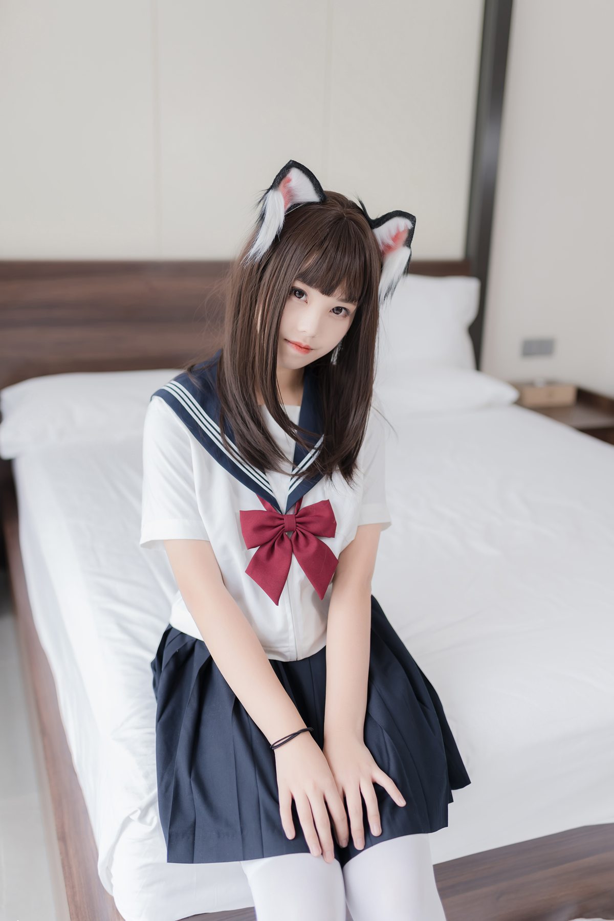 萌系小姐姐@蜜汁猫裘 兽耳JK 在线浏览 – 优选-优选资源网