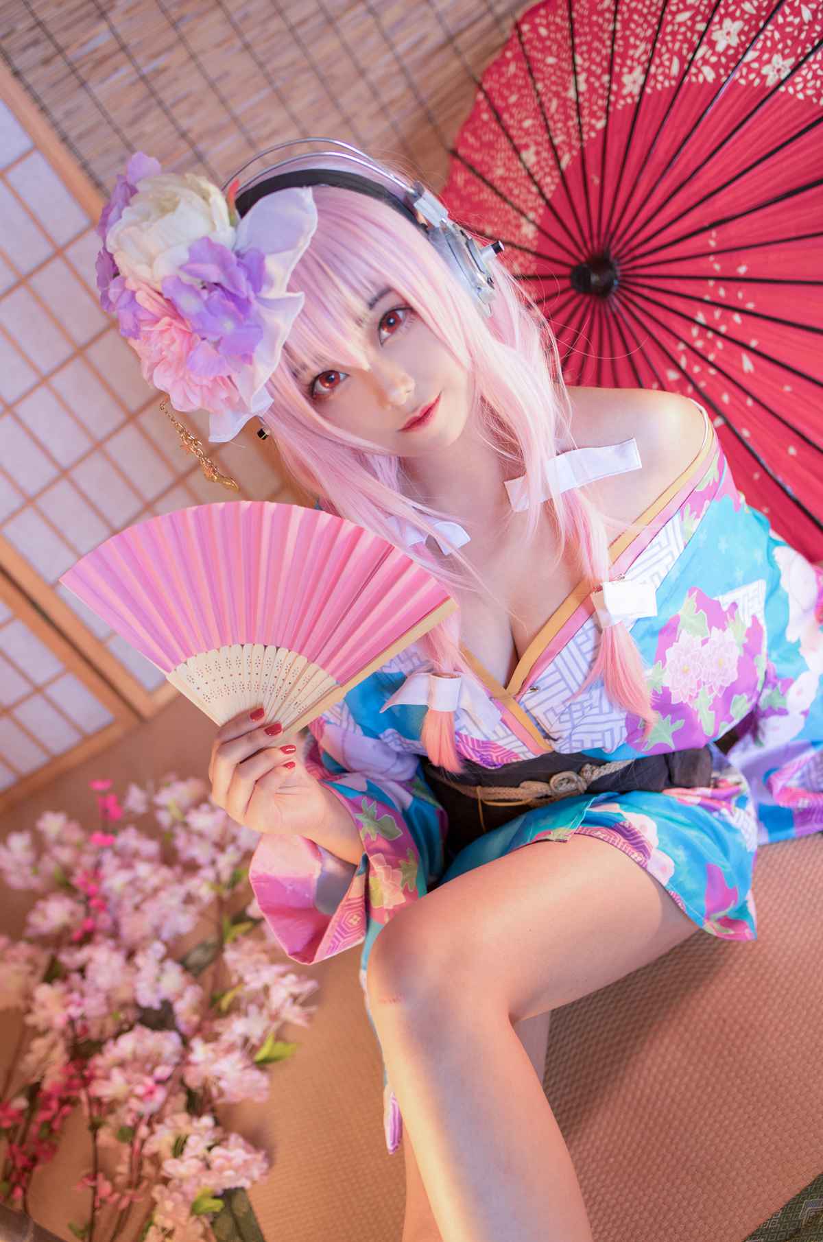 图片[3]-萌系小姐姐@蜜汁猫裘 索尼子和服 在线浏览-翎羽暗房