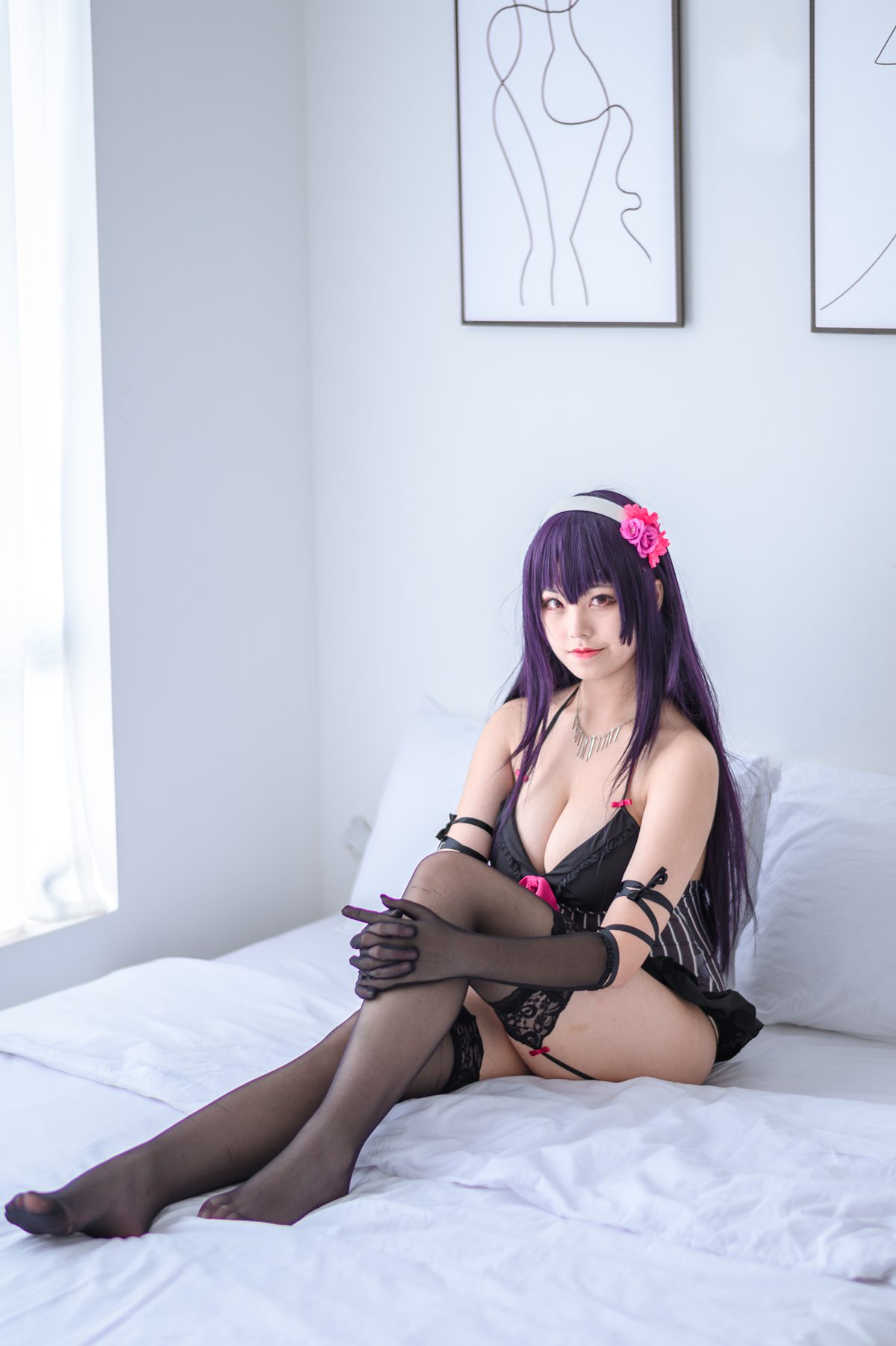 图片[47]-萌系小姐姐@蜜汁猫裘 学姐内衣 在线浏览 – 速更版-美库