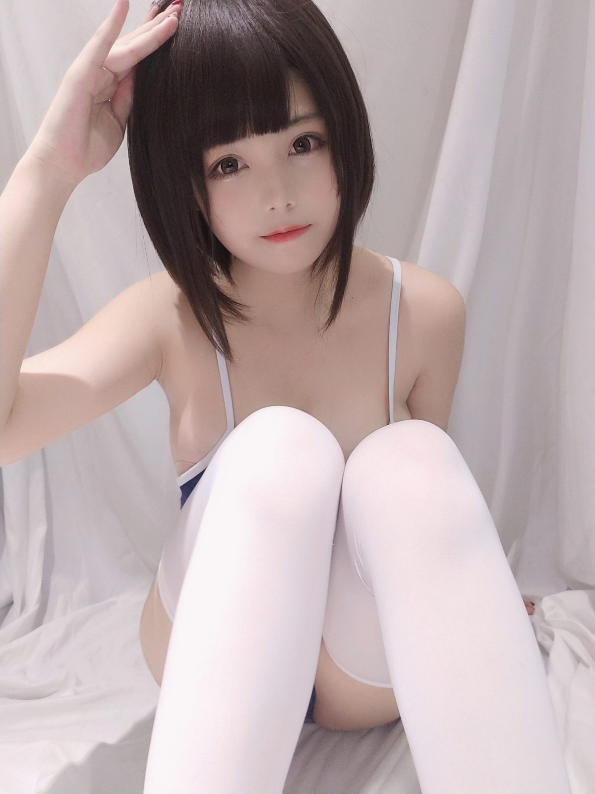 图片[8]-萌系小姐姐@蜜汁猫裘 jk少女死库水 在线浏览 – 速更版-美库