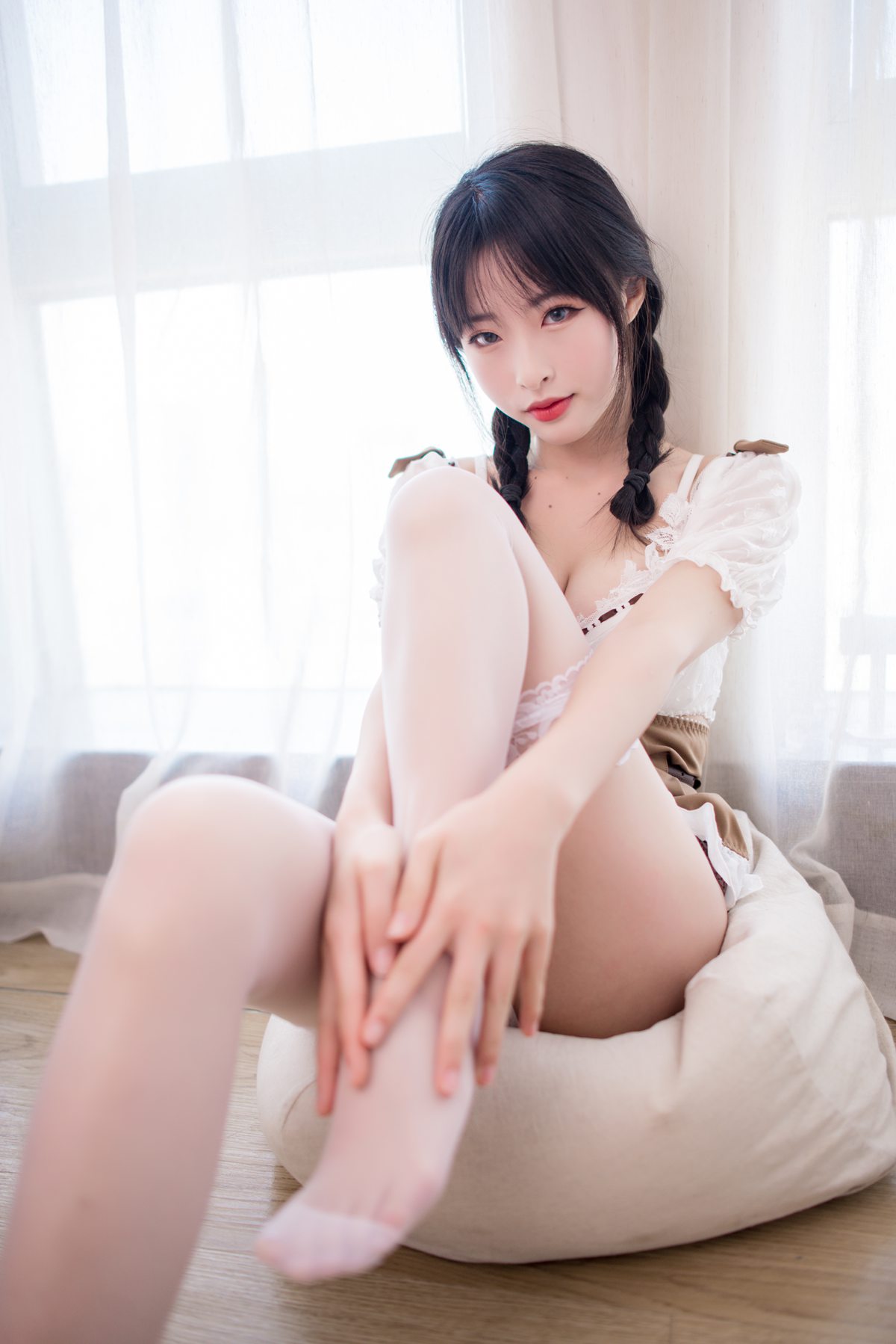 图片[2]-微博小姐姐@清水由乃 七三复古 在线浏览-翎羽暗房