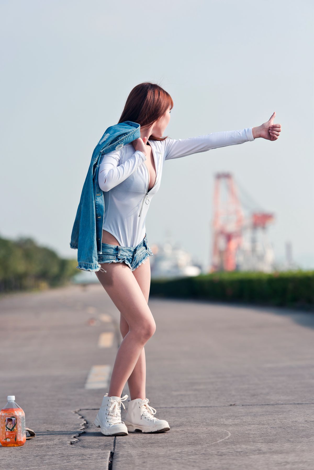 图片[305]-微博小姐姐@清水由乃 御风街拍 轻水海鸥岛RS牛仔街拍 在线浏览 – 速更版-美库