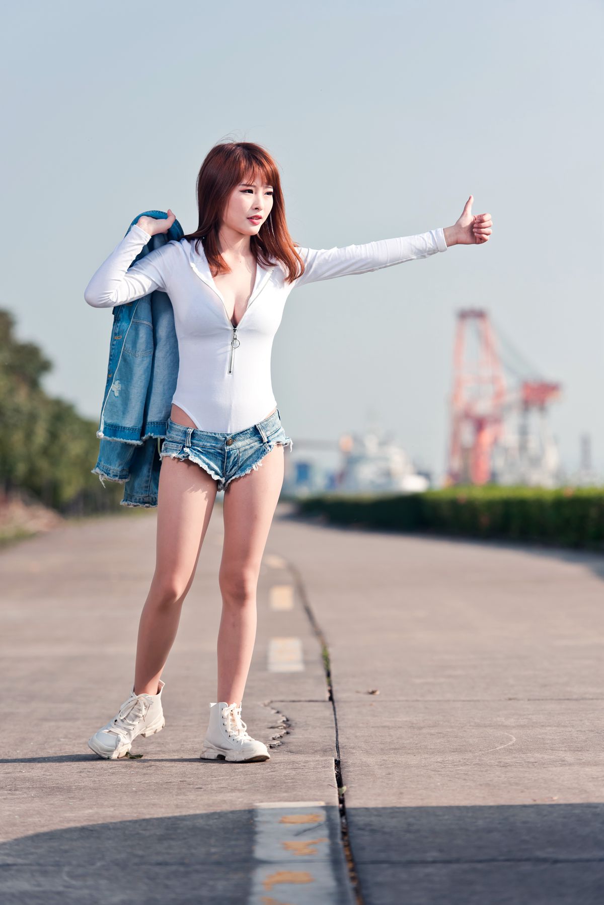 图片[279]-微博小姐姐@清水由乃 御风街拍 轻水海鸥岛RS牛仔街拍 在线浏览 – 速更版-美库