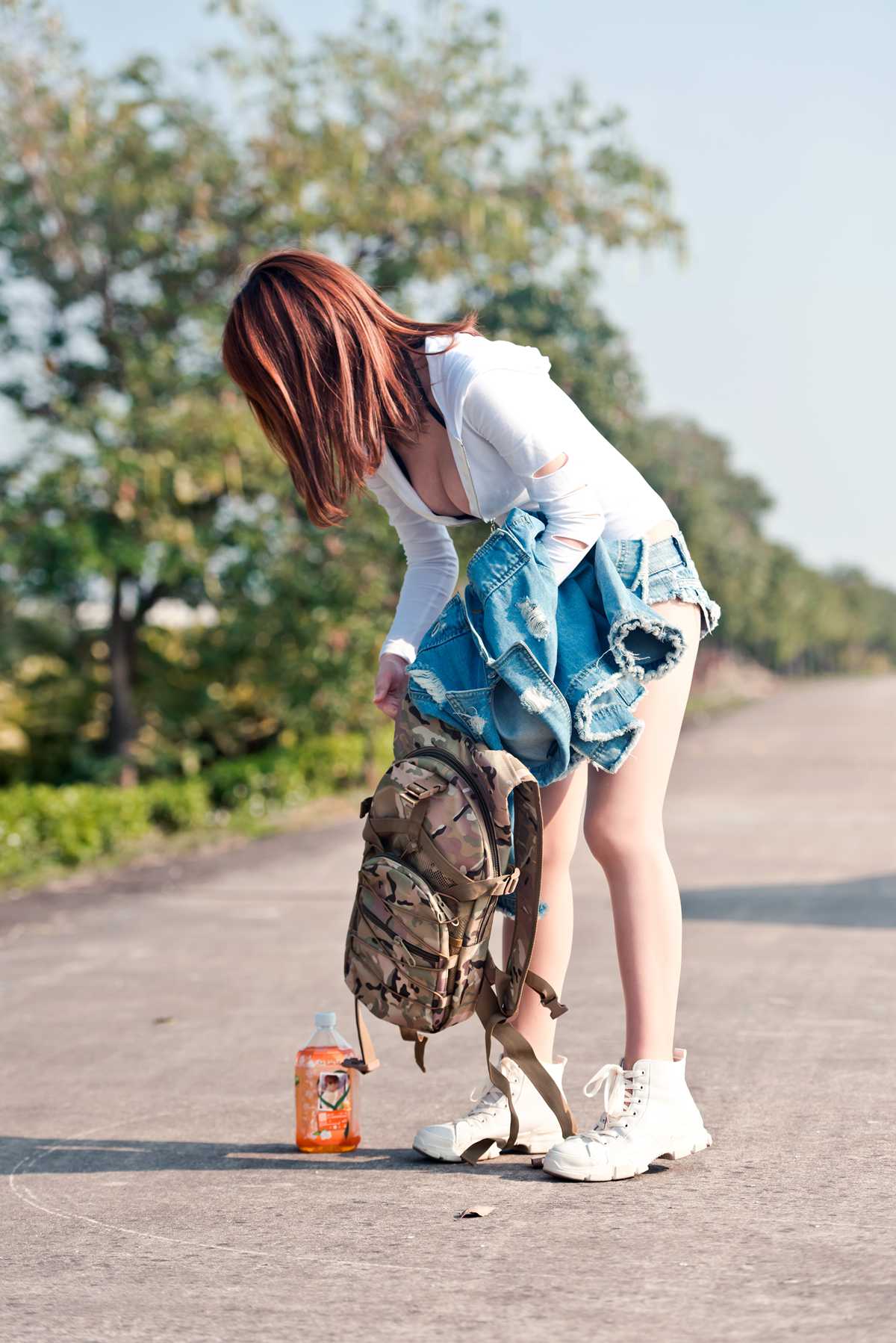 图片[322]-微博小姐姐@清水由乃 御风街拍 轻水海鸥岛RS牛仔街拍 在线浏览 – 速更版-美库
