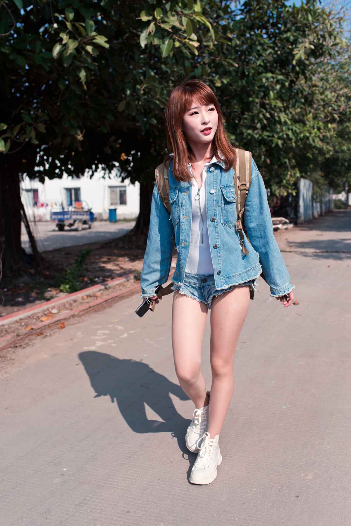 图片[220]-微博小姐姐@清水由乃 御风街拍 轻水海鸥岛RS牛仔街拍 在线浏览 – 速更版-美库