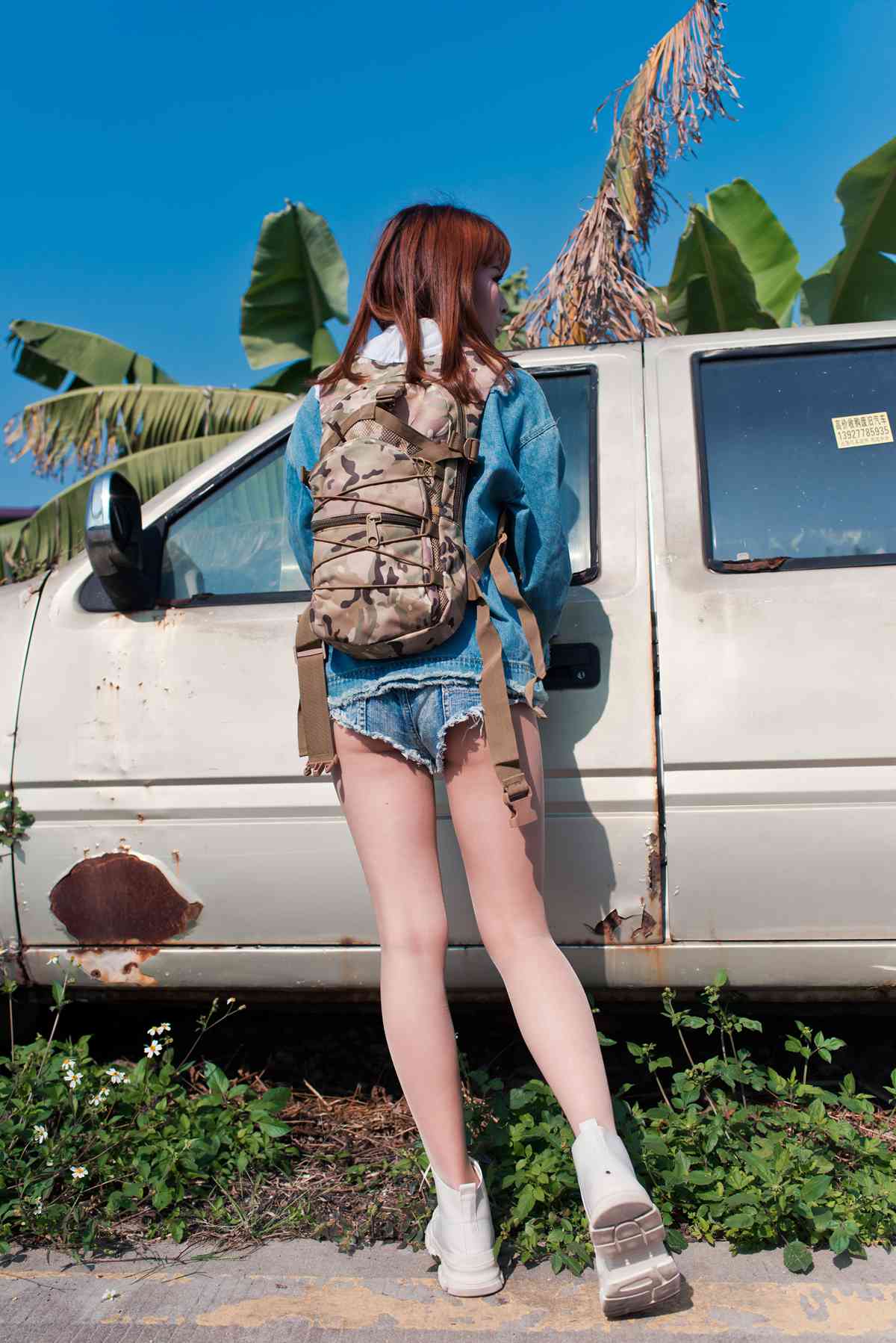 图片[24]-微博小姐姐@清水由乃 御风街拍 轻水海鸥岛RS牛仔街拍 在线浏览 – 速更版-美库