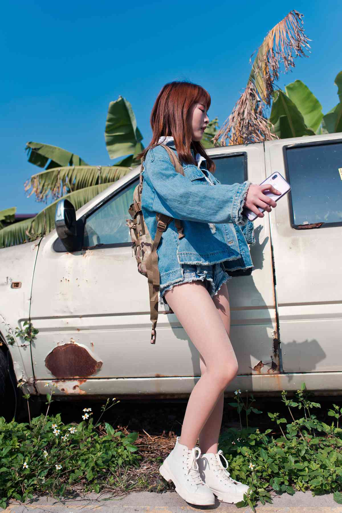 图片[320]-微博小姐姐@清水由乃 御风街拍 轻水海鸥岛RS牛仔街拍 在线浏览 – 速更版-美库