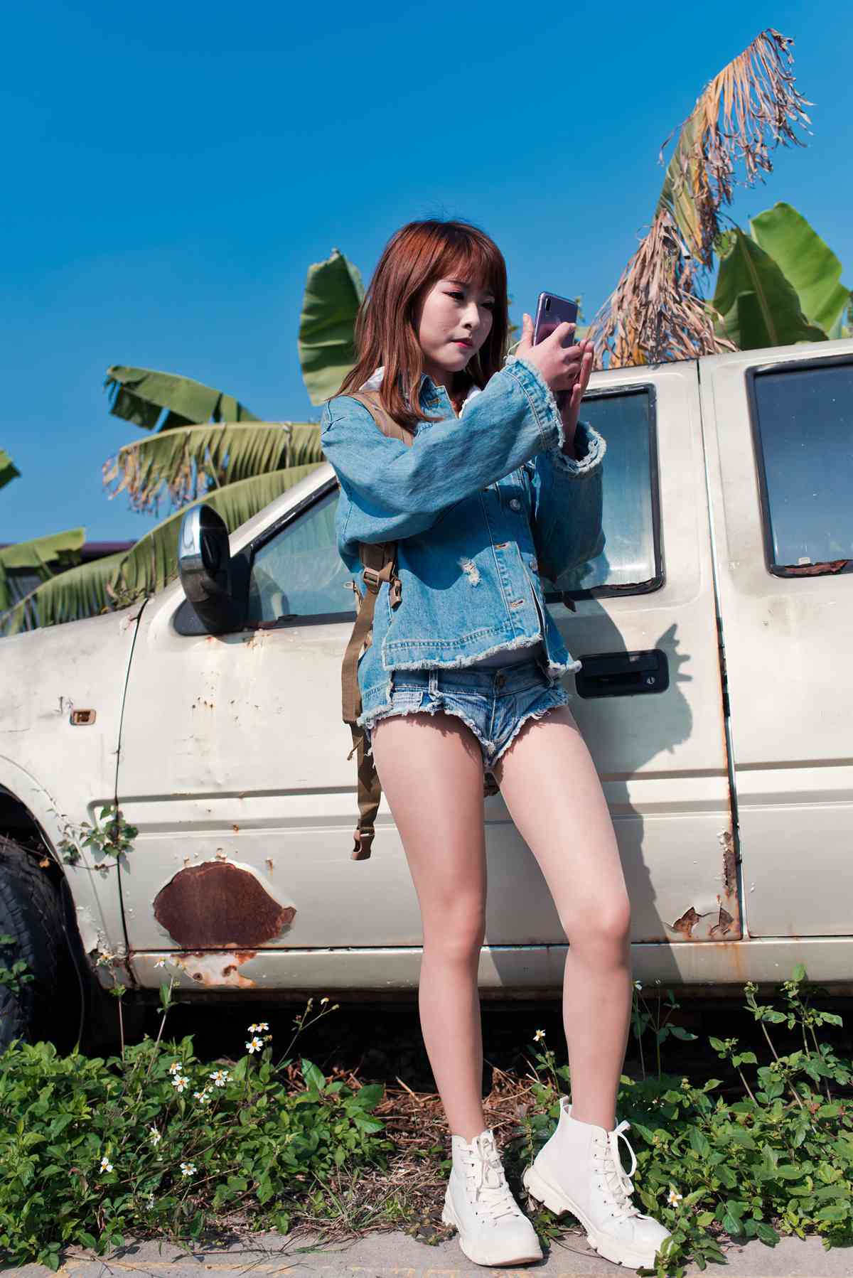 图片[90]-微博小姐姐@清水由乃 御风街拍 轻水海鸥岛RS牛仔街拍 在线浏览 – 速更版-美库