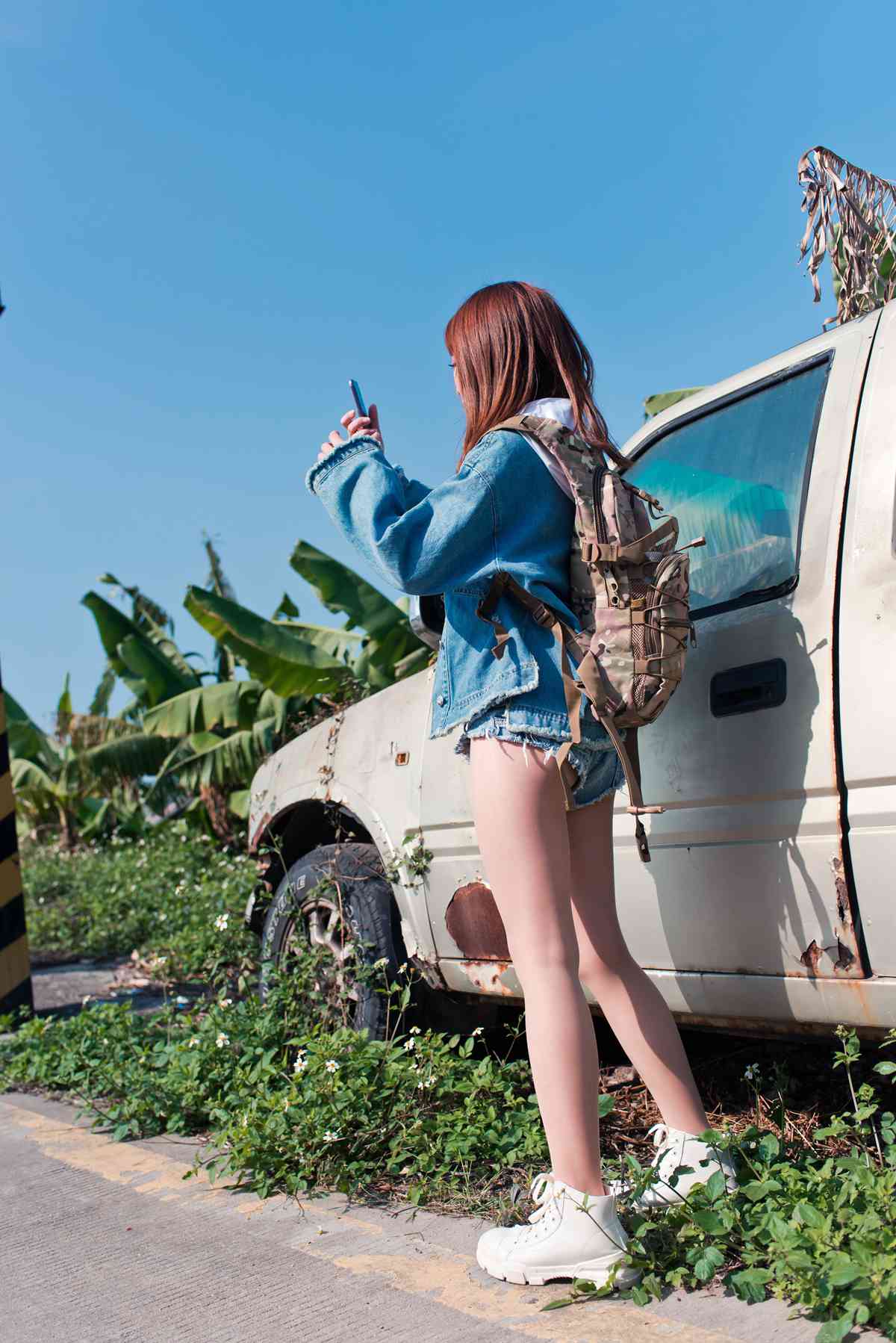 图片[333]-微博小姐姐@清水由乃 御风街拍 轻水海鸥岛RS牛仔街拍 在线浏览 – 速更版-美库