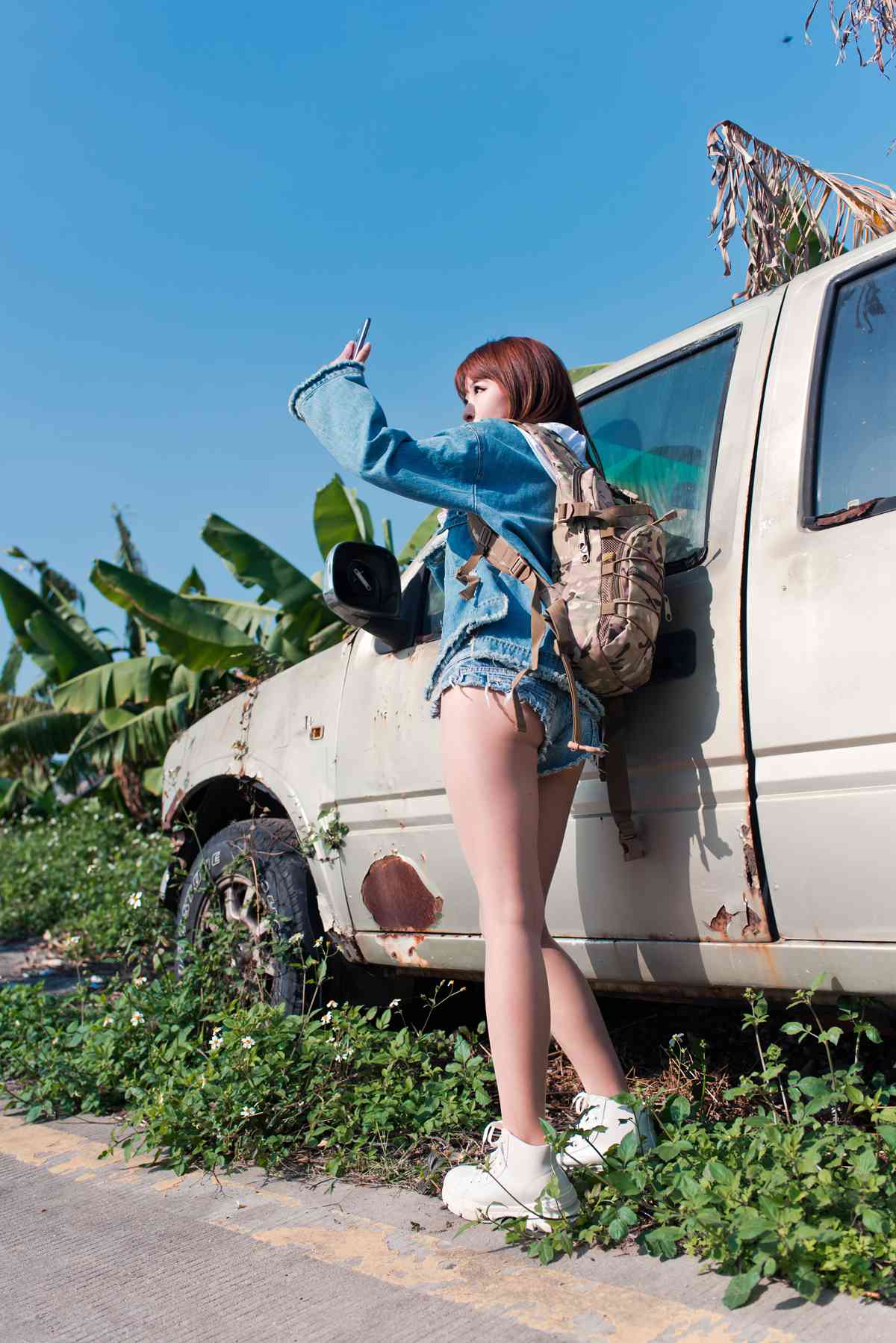 图片[47]-微博小姐姐@清水由乃 御风街拍 轻水海鸥岛RS牛仔街拍 在线浏览 – 速更版-美库