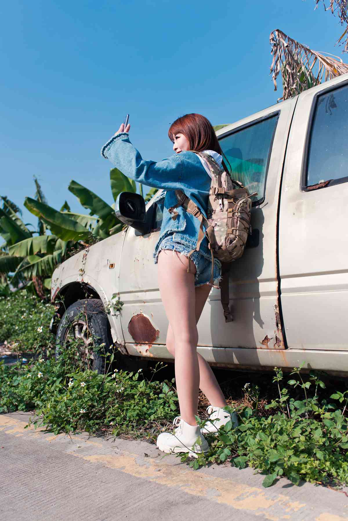 图片[50]-微博小姐姐@清水由乃 御风街拍 轻水海鸥岛RS牛仔街拍 在线浏览 – 速更版-美库