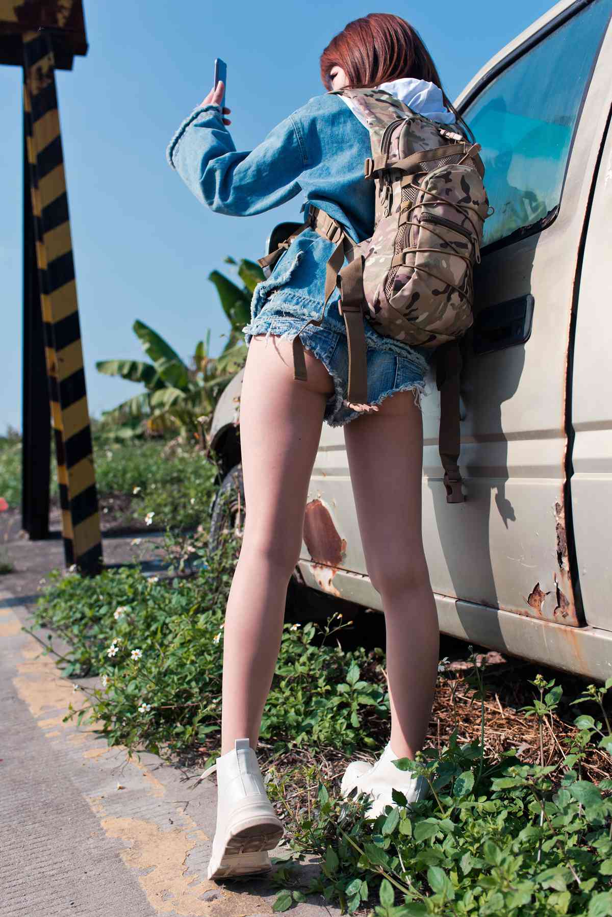 图片[143]-微博小姐姐@清水由乃 御风街拍 轻水海鸥岛RS牛仔街拍 在线浏览 – 速更版-美库