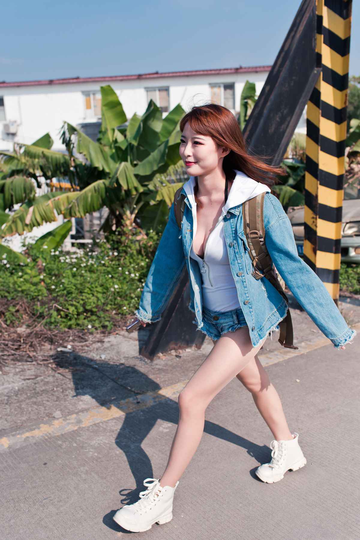 图片[42]-微博小姐姐@清水由乃 御风街拍 轻水海鸥岛RS牛仔街拍 在线浏览 – 速更版-美库