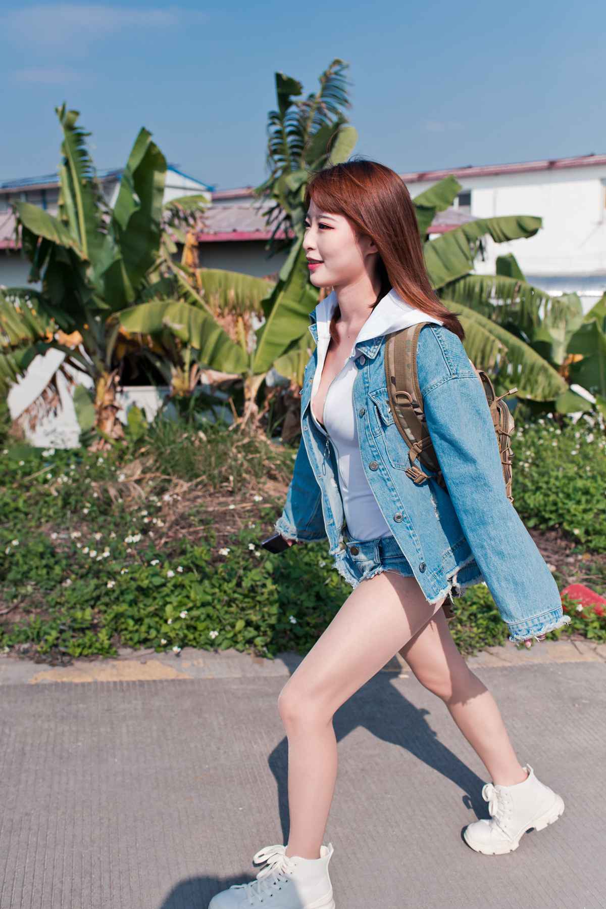 图片[191]-微博小姐姐@清水由乃 御风街拍 轻水海鸥岛RS牛仔街拍 在线浏览 – 速更版-美库