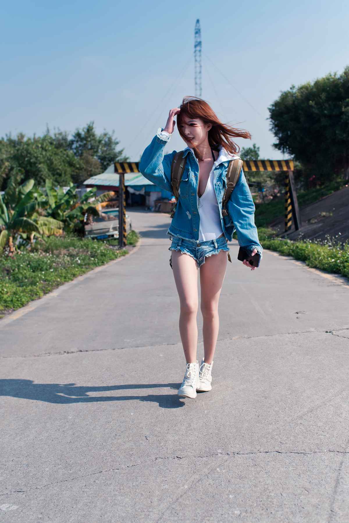 图片[81]-微博小姐姐@清水由乃 御风街拍 轻水海鸥岛RS牛仔街拍 在线浏览 – 速更版-美库