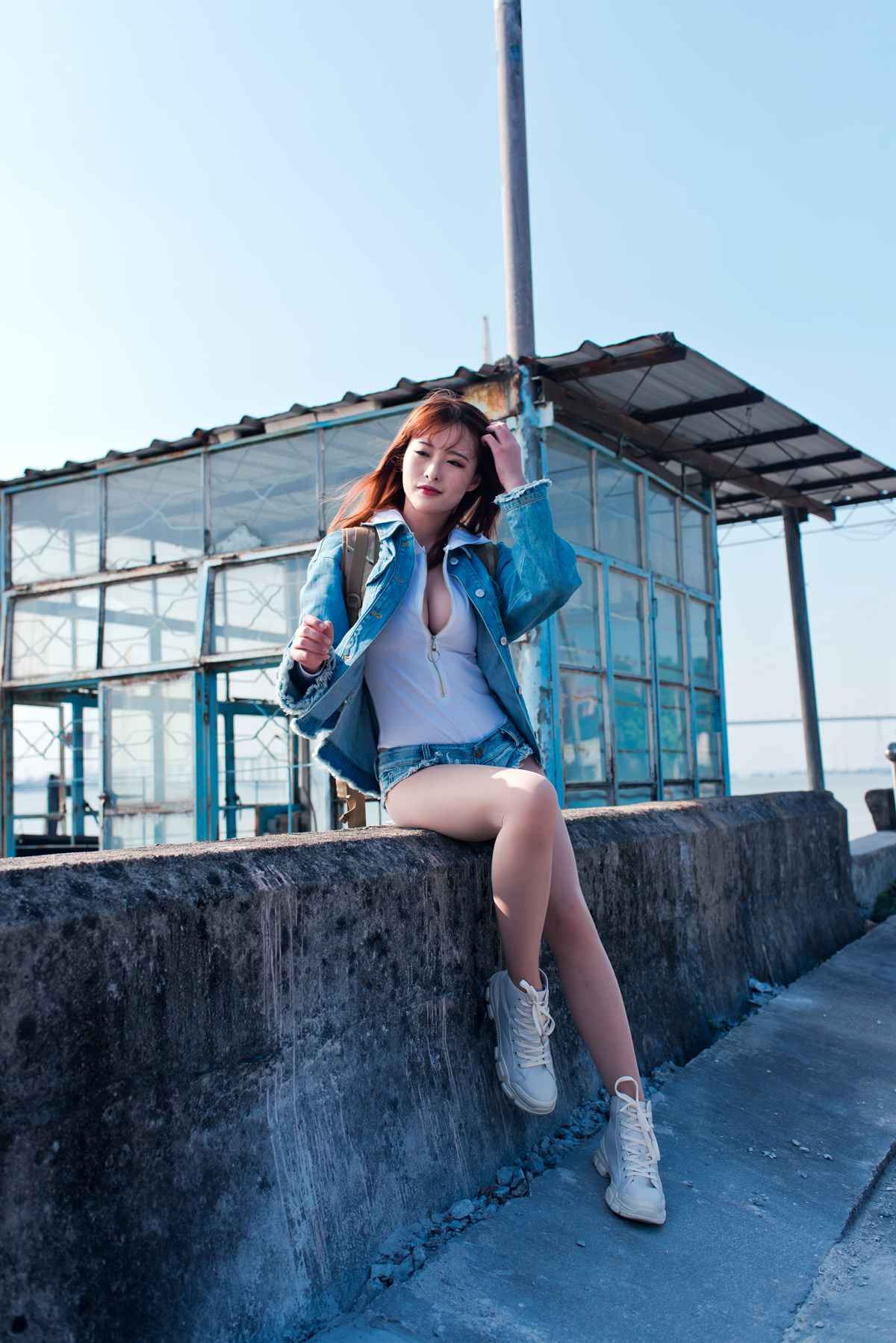 图片[267]-微博小姐姐@清水由乃 御风街拍 轻水海鸥岛RS牛仔街拍 在线浏览 – 速更版-美库