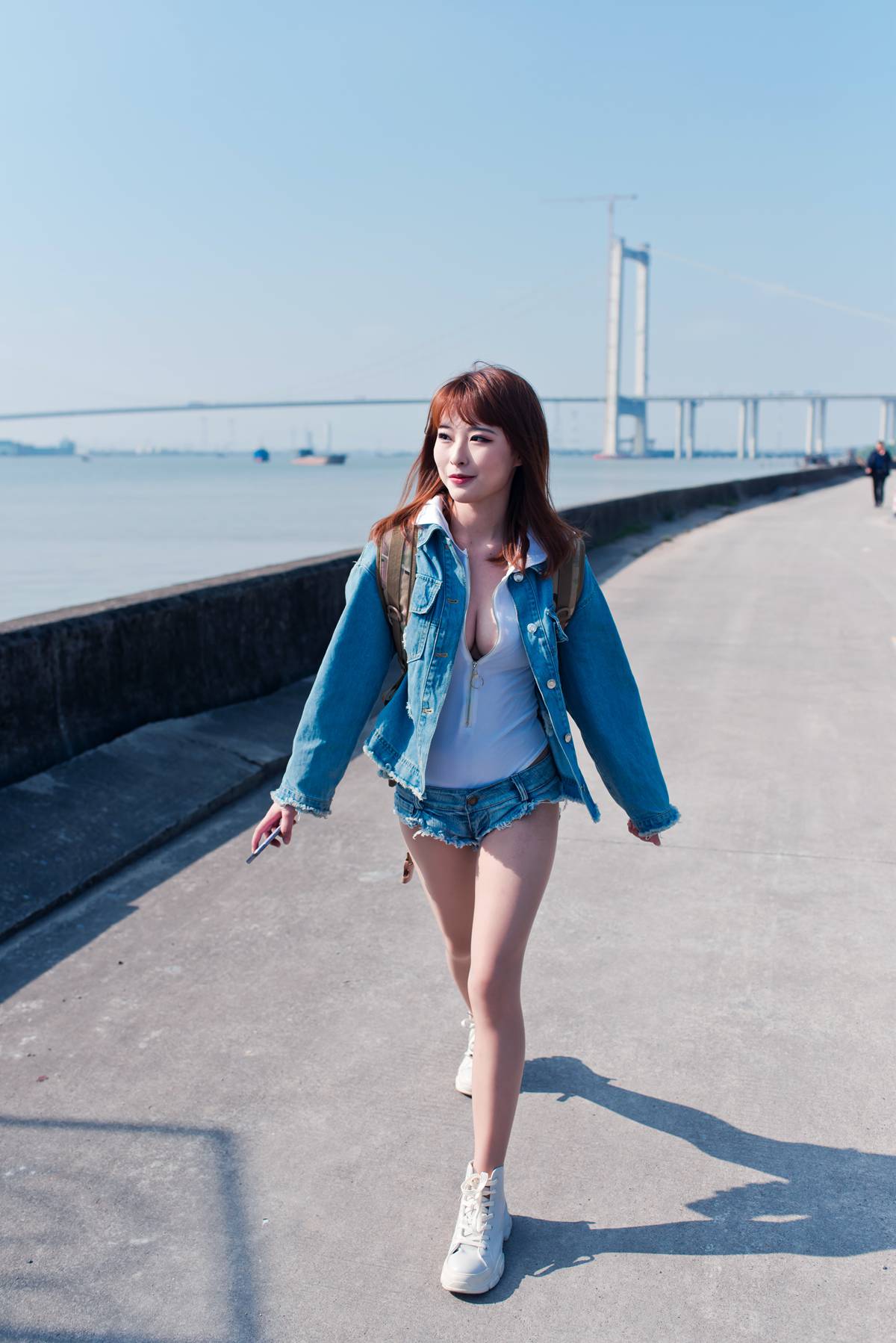 图片[108]-微博小姐姐@清水由乃 御风街拍 轻水海鸥岛RS牛仔街拍 在线浏览 – 速更版-美库