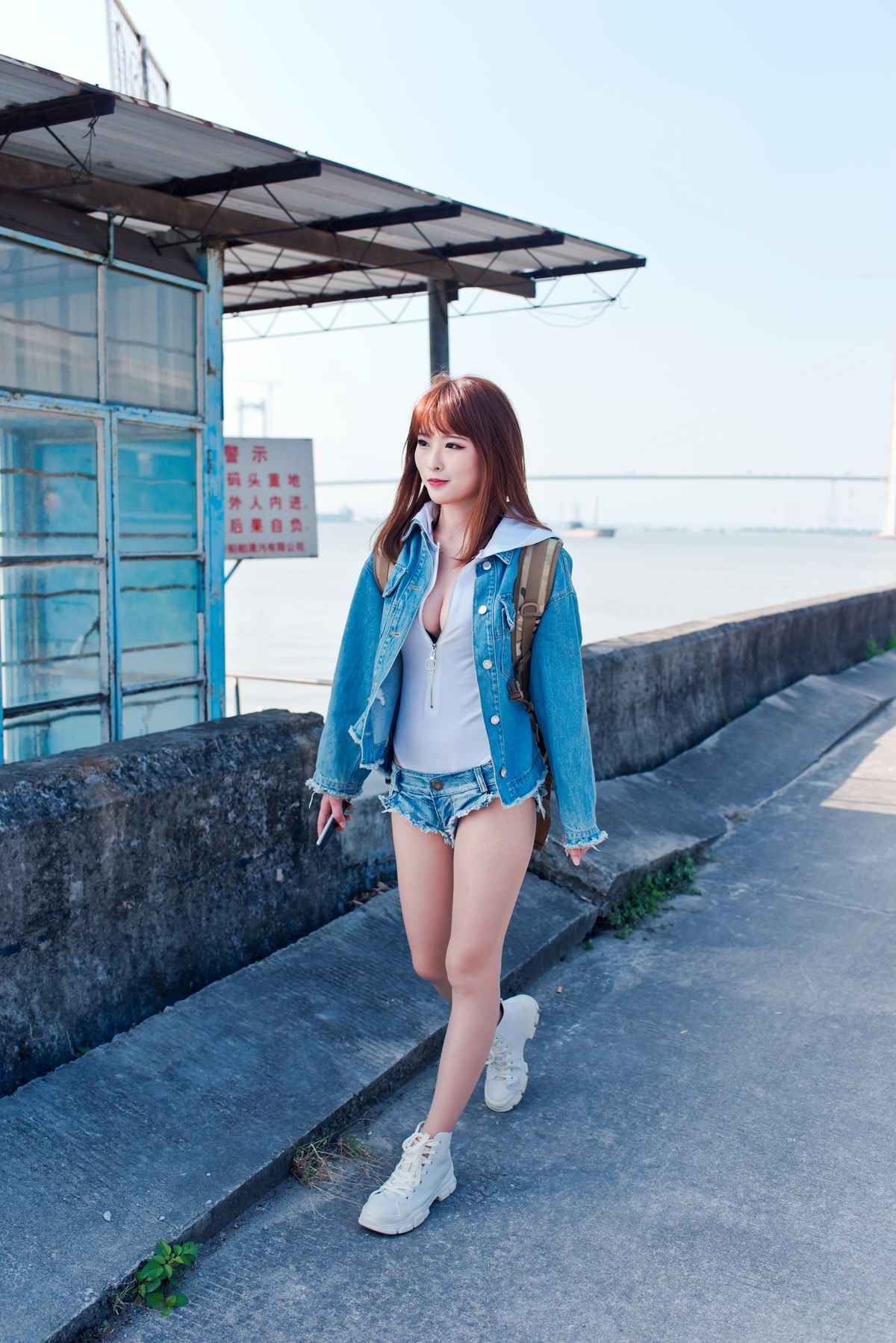 图片[378]-微博小姐姐@清水由乃 御风街拍 轻水海鸥岛RS牛仔街拍 在线浏览 – 速更版-美库