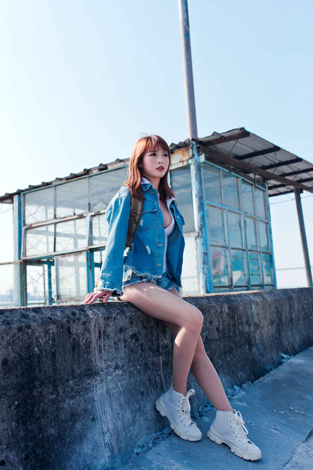 图片[264]-微博小姐姐@清水由乃 御风街拍 轻水海鸥岛RS牛仔街拍 在线浏览 – 速更版-美库