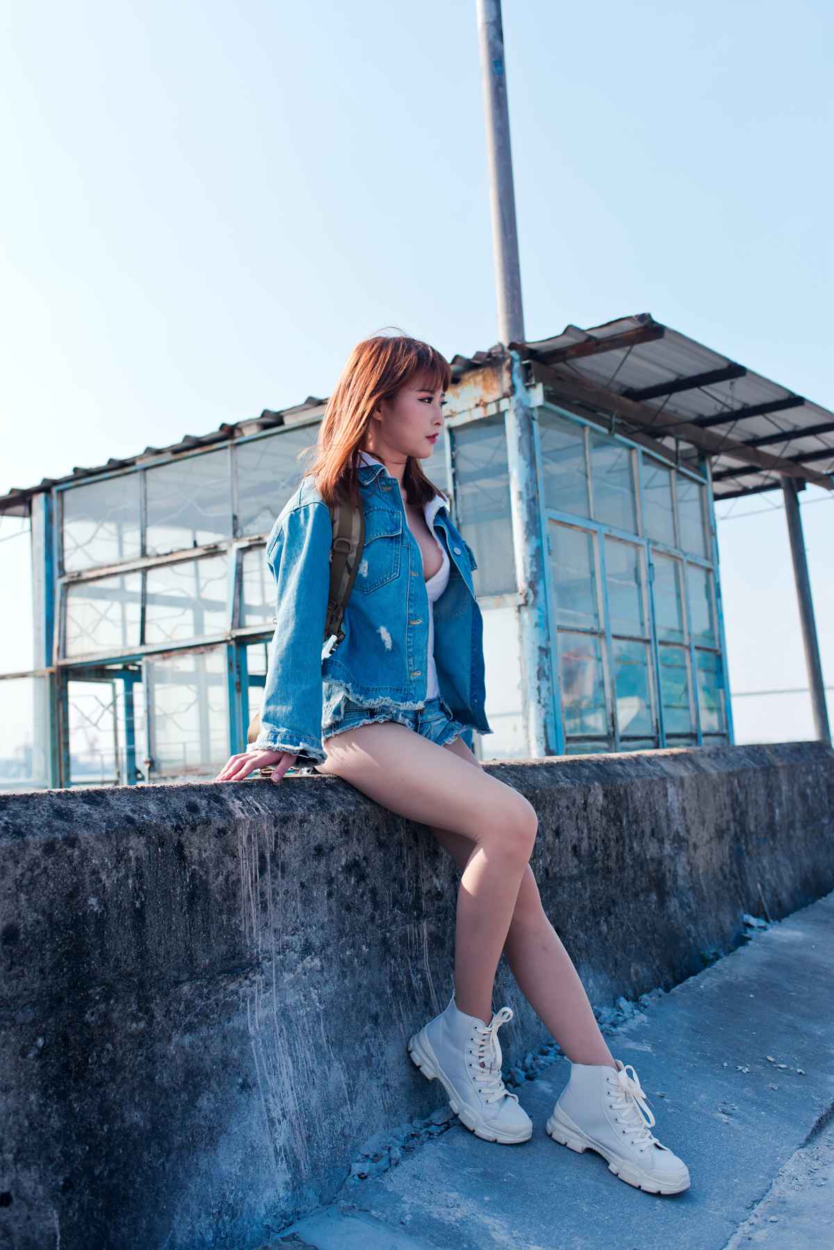 图片[355]-微博小姐姐@清水由乃 御风街拍 轻水海鸥岛RS牛仔街拍 在线浏览 – 速更版-美库