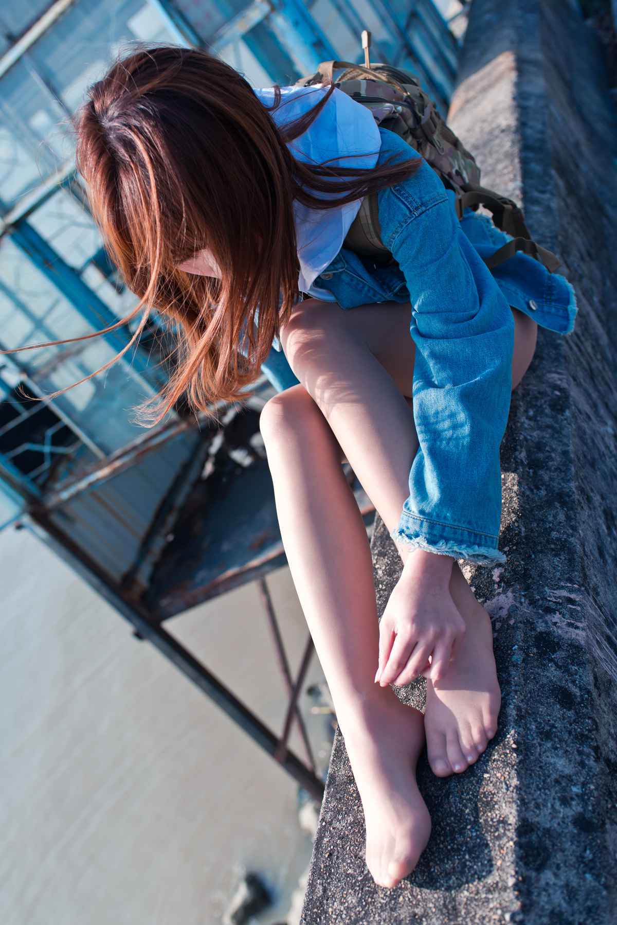 图片[146]-微博小姐姐@清水由乃 御风街拍 轻水海鸥岛RS牛仔街拍 在线浏览 – 速更版-美库