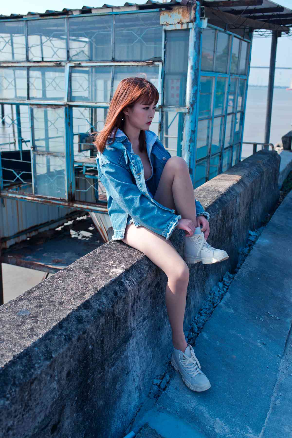 图片[70]-微博小姐姐@清水由乃 御风街拍 轻水海鸥岛RS牛仔街拍 在线浏览 – 速更版-美库