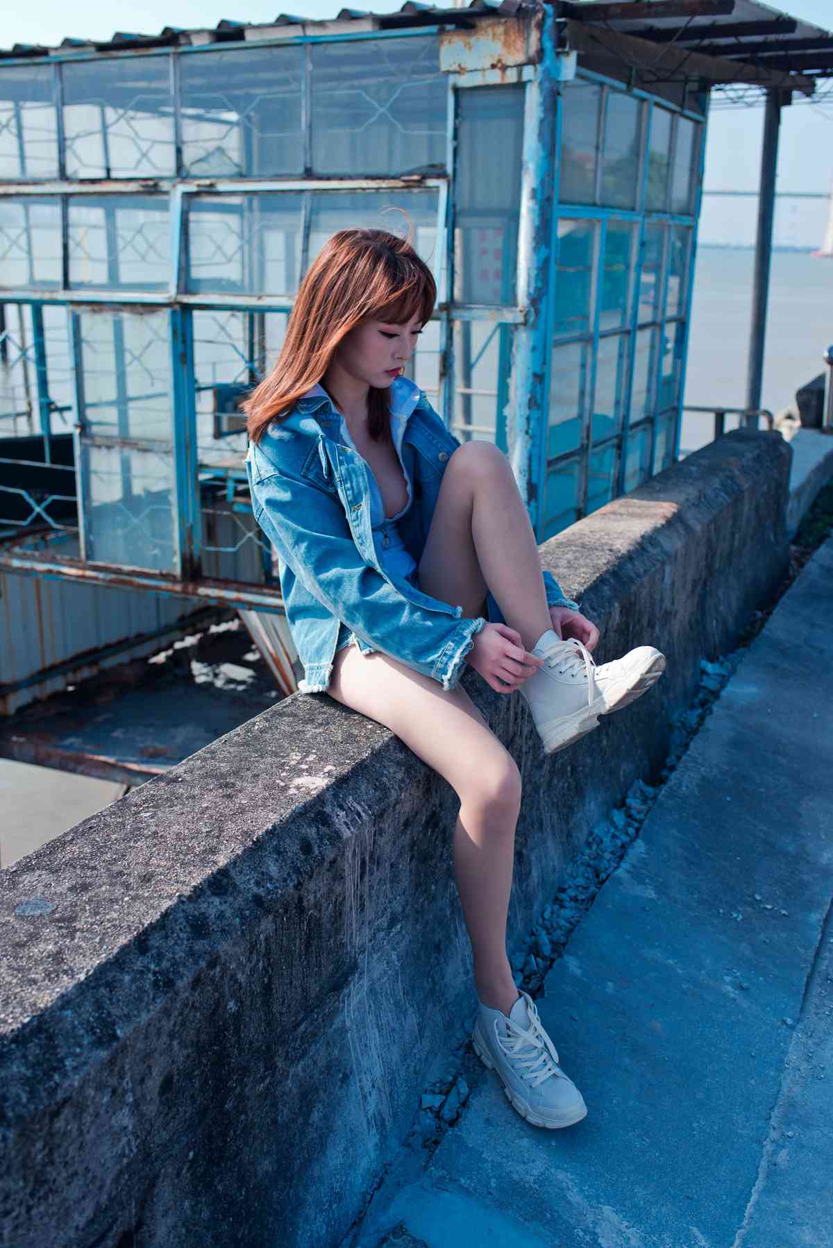 图片[357]-微博小姐姐@清水由乃 御风街拍 轻水海鸥岛RS牛仔街拍 在线浏览 – 速更版-美库