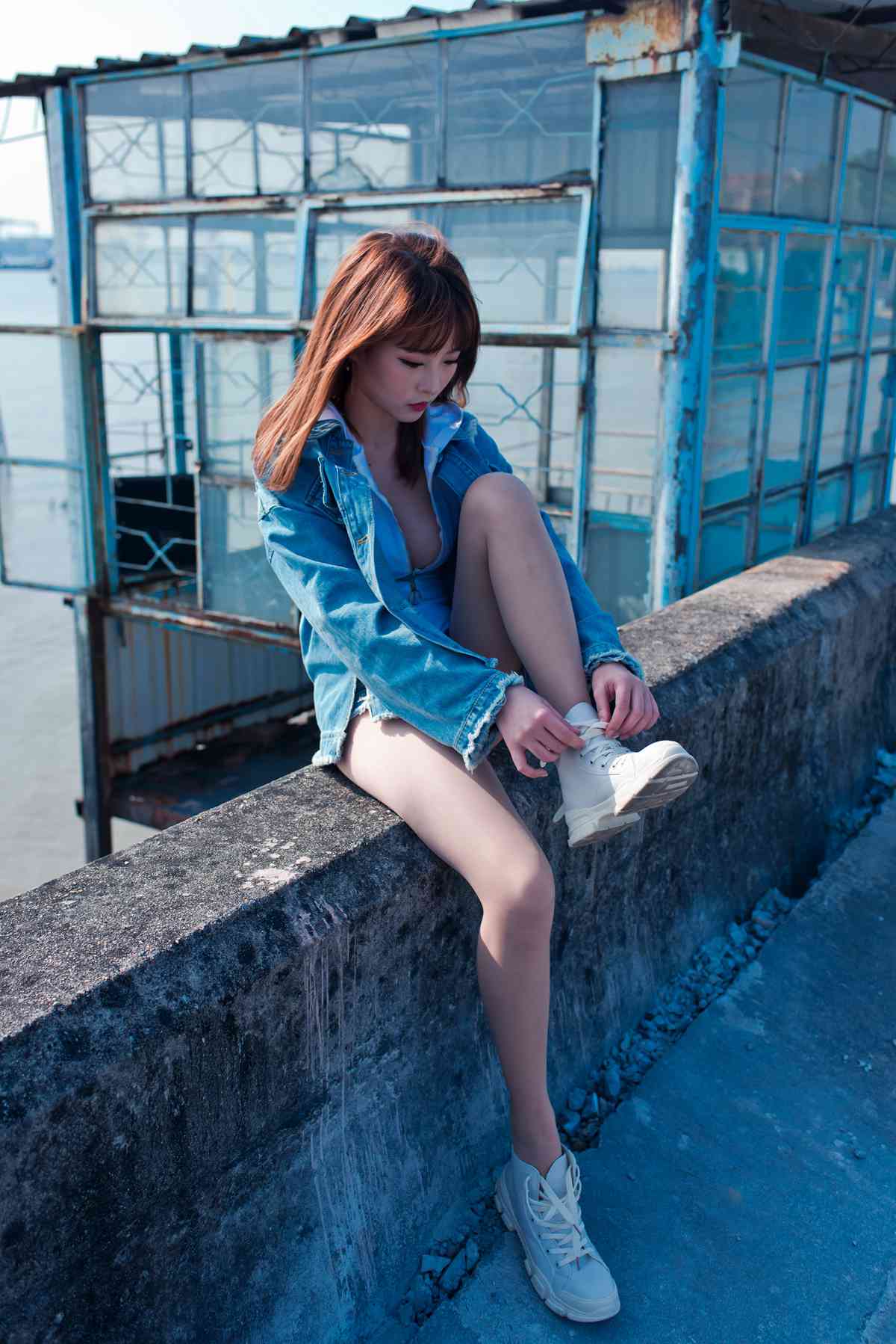 图片[217]-微博小姐姐@清水由乃 御风街拍 轻水海鸥岛RS牛仔街拍 在线浏览 – 速更版-美库