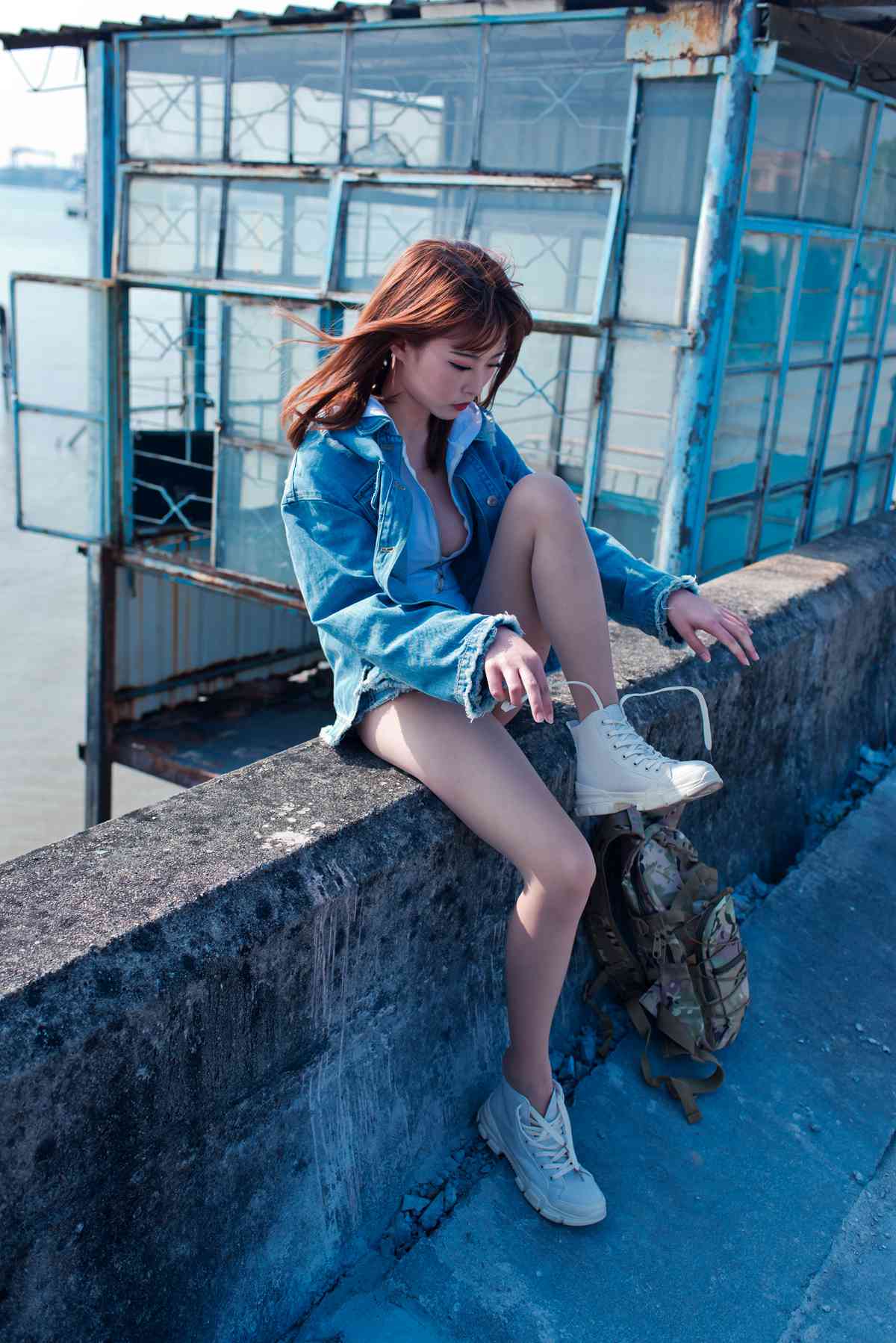 图片[89]-微博小姐姐@清水由乃 御风街拍 轻水海鸥岛RS牛仔街拍 在线浏览 – 速更版-美库