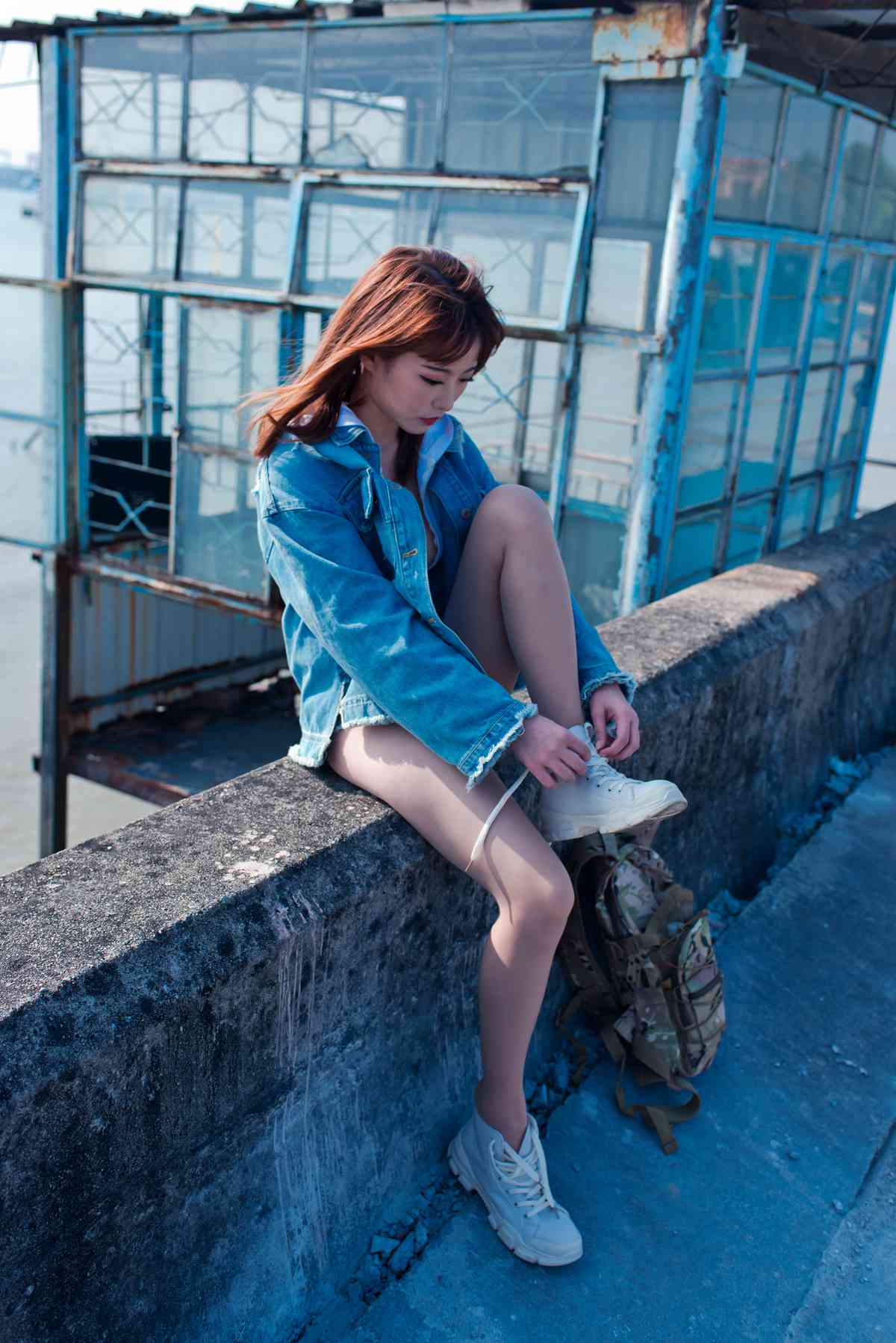 图片[95]-微博小姐姐@清水由乃 御风街拍 轻水海鸥岛RS牛仔街拍 在线浏览 – 速更版-美库