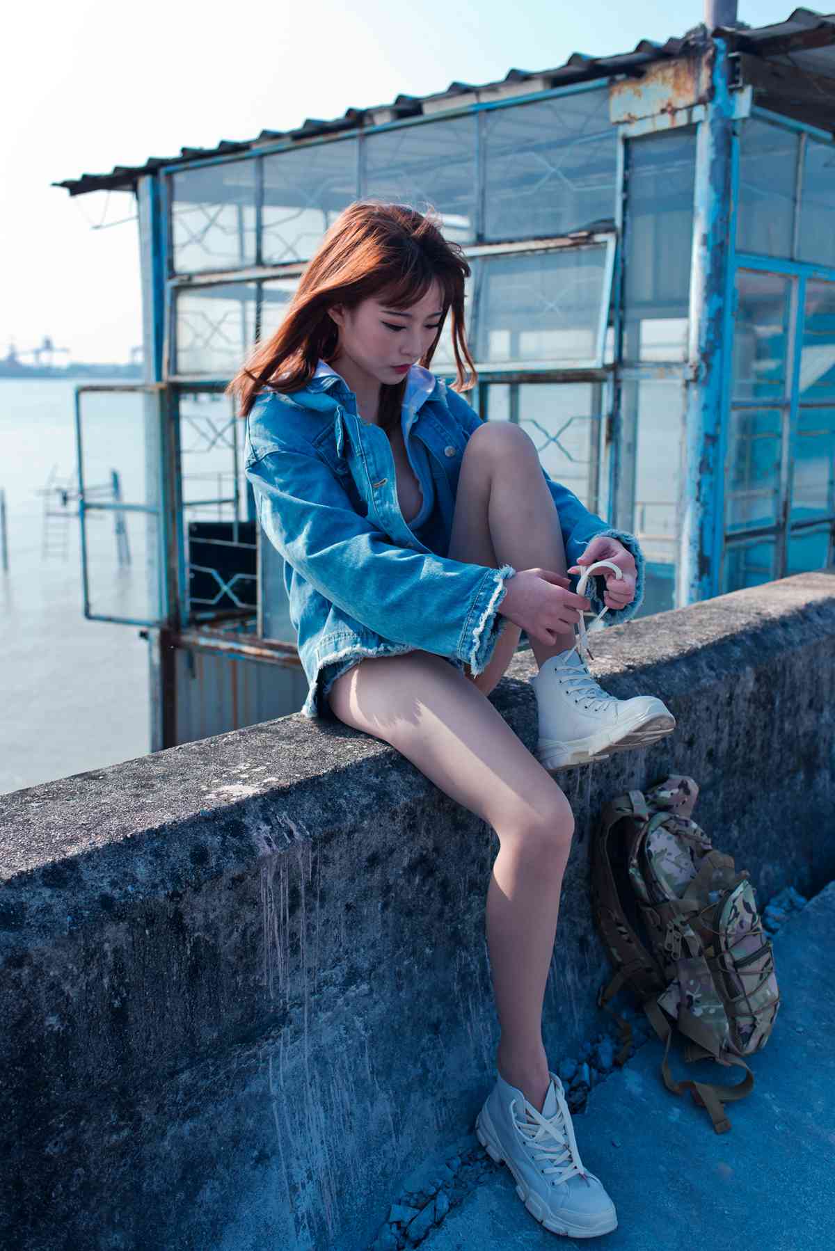 图片[307]-微博小姐姐@清水由乃 御风街拍 轻水海鸥岛RS牛仔街拍 在线浏览 – 速更版-美库