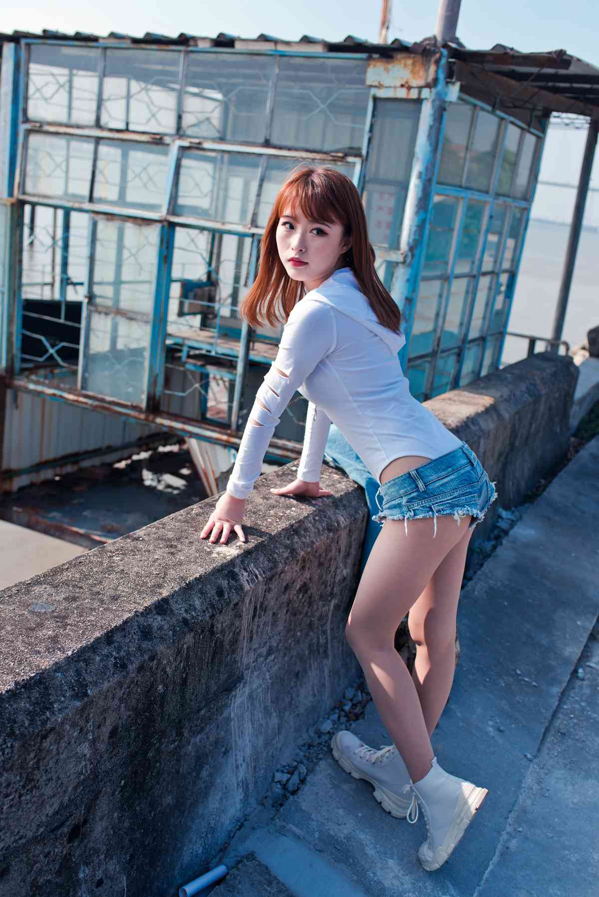 图片[182]-微博小姐姐@清水由乃 御风街拍 轻水海鸥岛RS牛仔街拍 在线浏览 – 速更版-美库