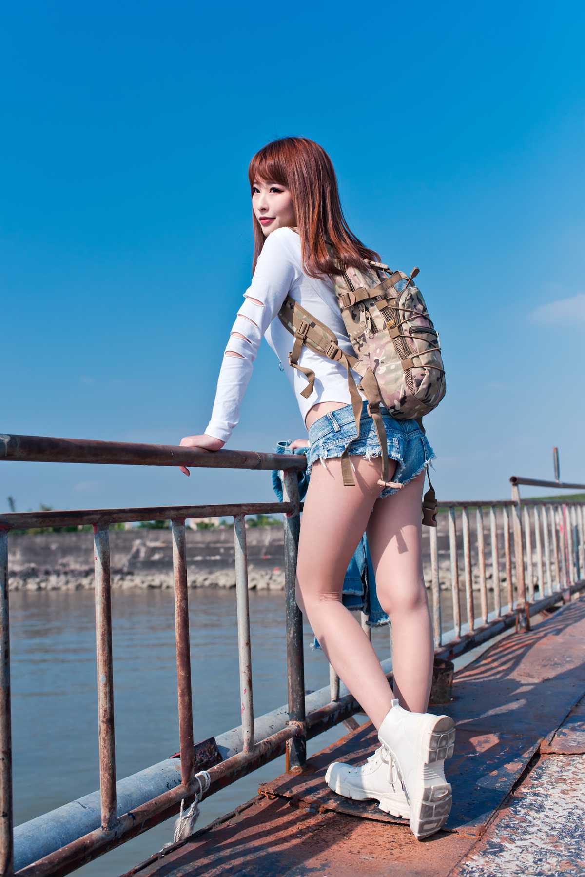 图片[99]-微博小姐姐@清水由乃 御风街拍 轻水海鸥岛RS牛仔街拍 在线浏览 – 速更版-美库