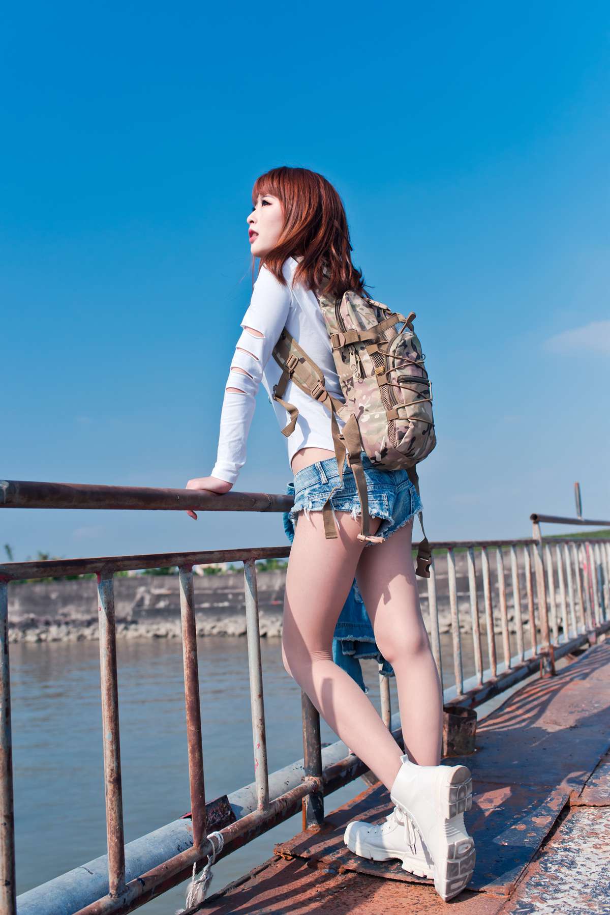 图片[44]-微博小姐姐@清水由乃 御风街拍 轻水海鸥岛RS牛仔街拍 在线浏览 – 速更版-美库