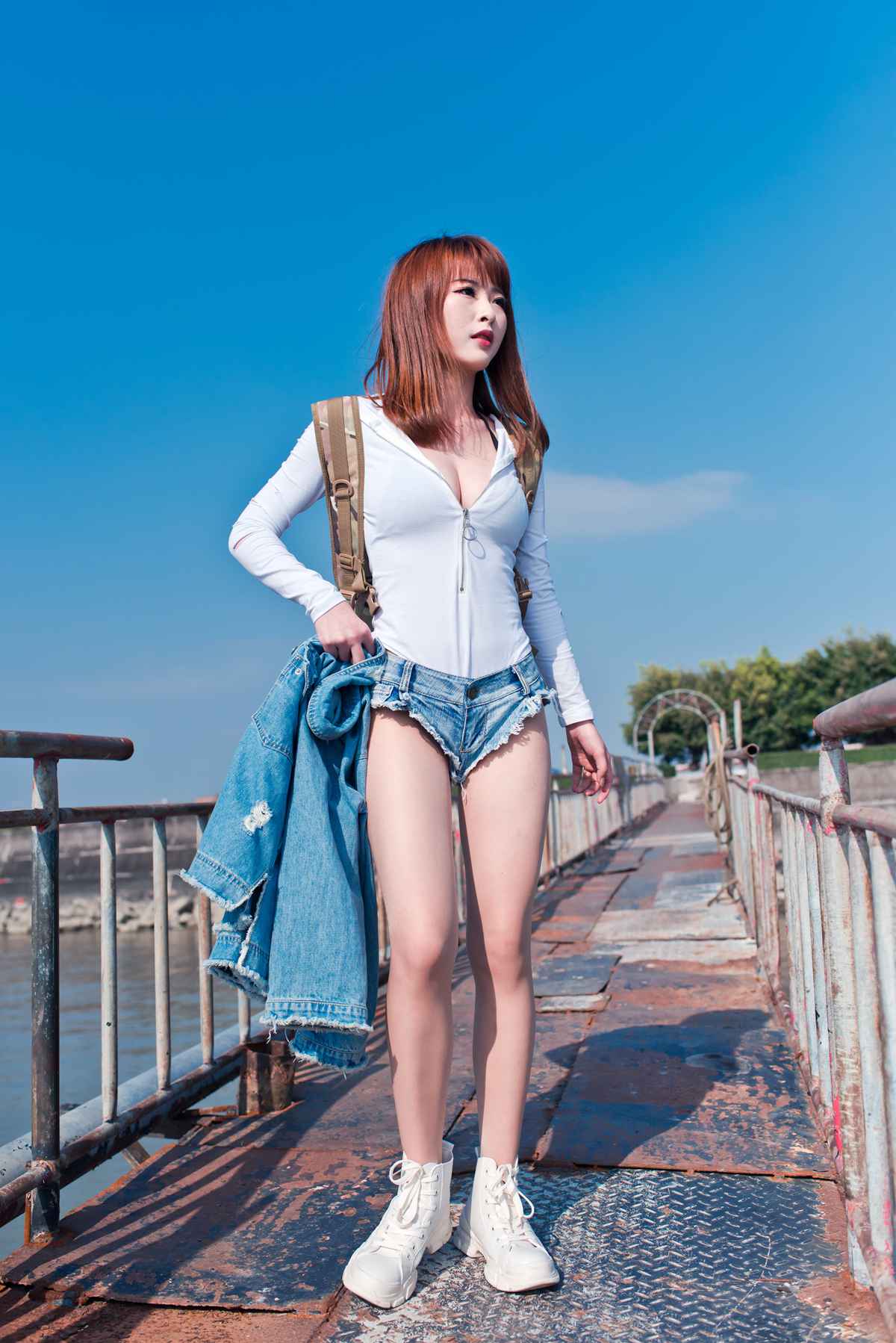 图片[67]-微博小姐姐@清水由乃 御风街拍 轻水海鸥岛RS牛仔街拍 在线浏览 – 速更版-美库